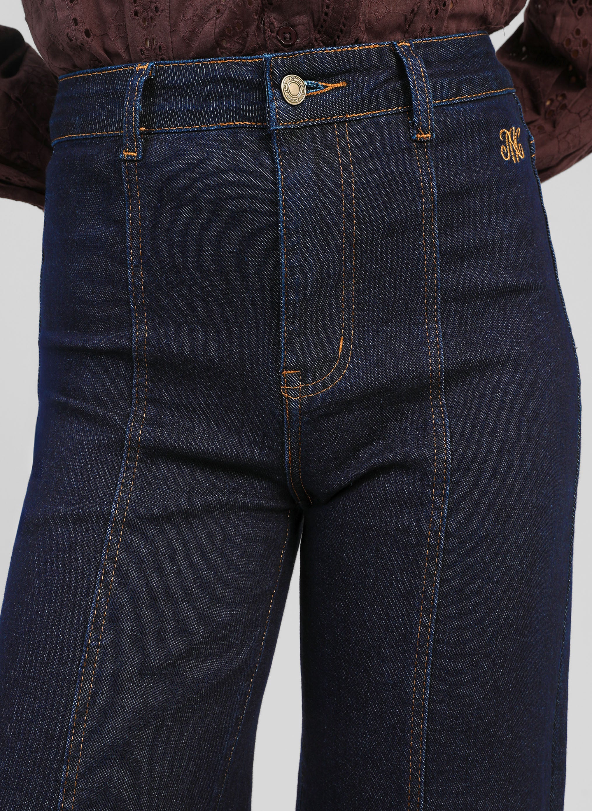 PANTALON PIPLIS JEAN brut