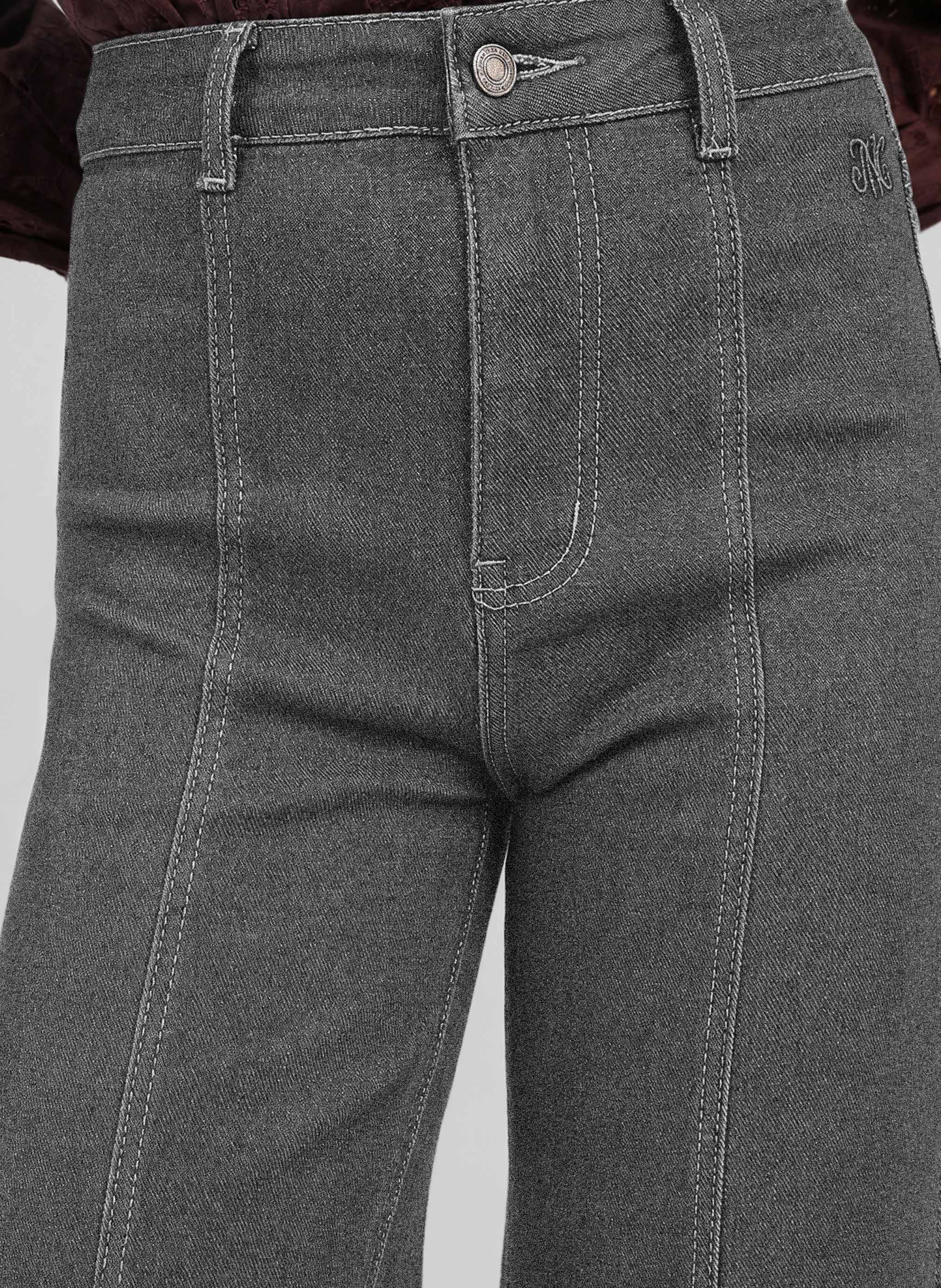 PANTALONES PIPLIS grises