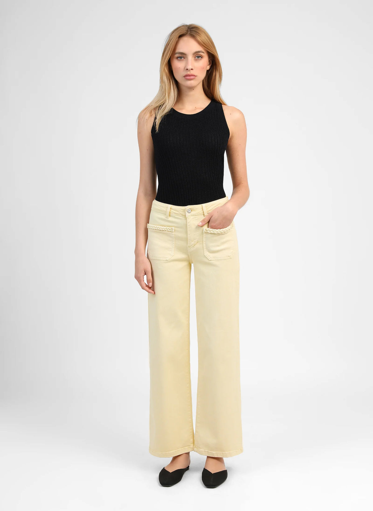 PITRESS PANTS, yellow