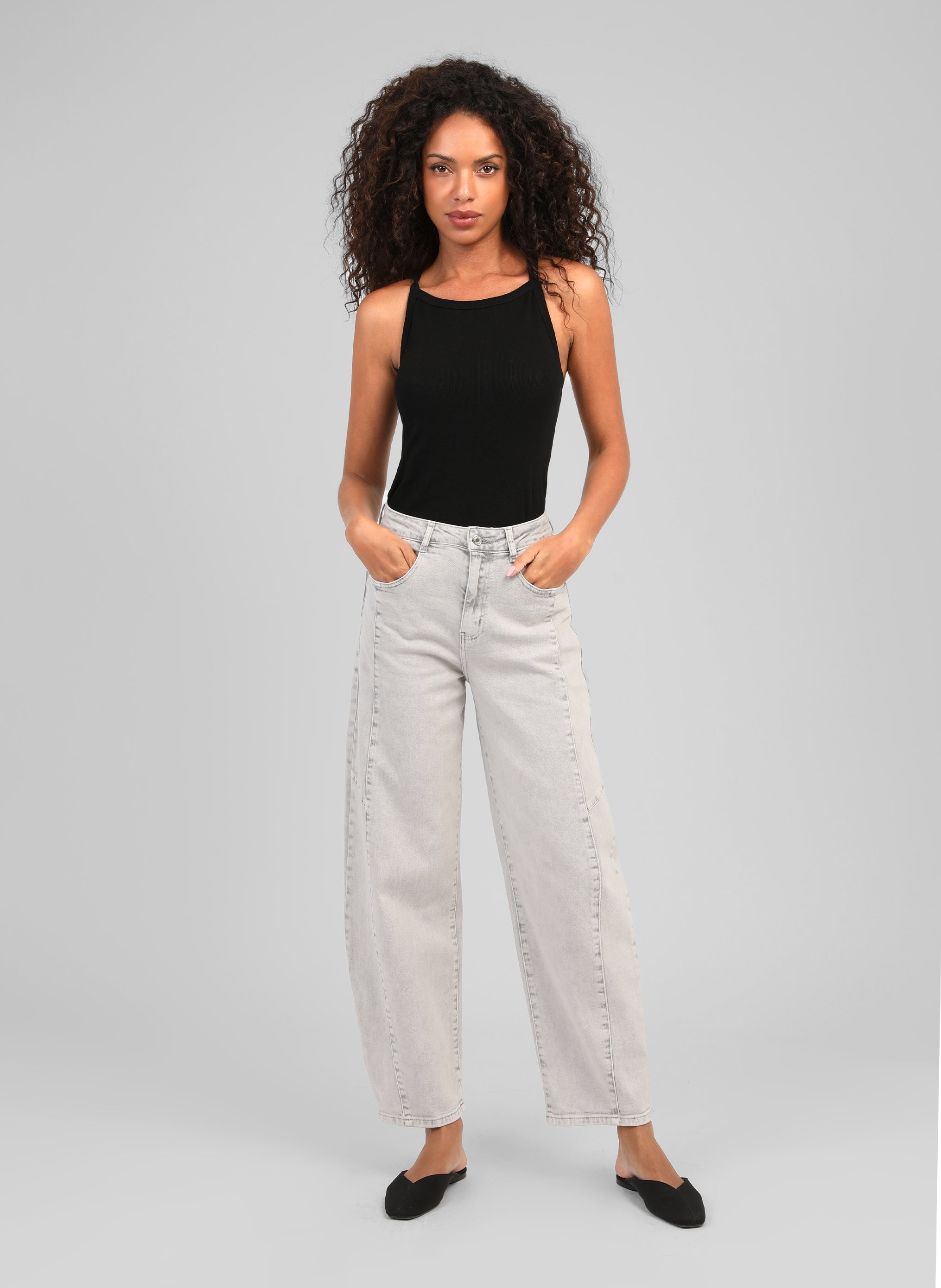 PANTALON PRIMA gris