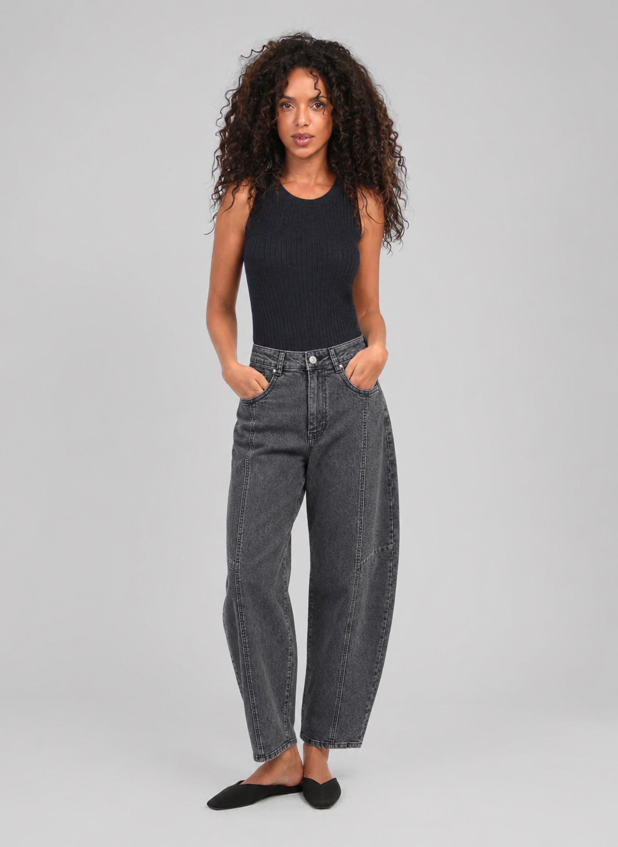 PANTALON PRIME JEAN anthracite