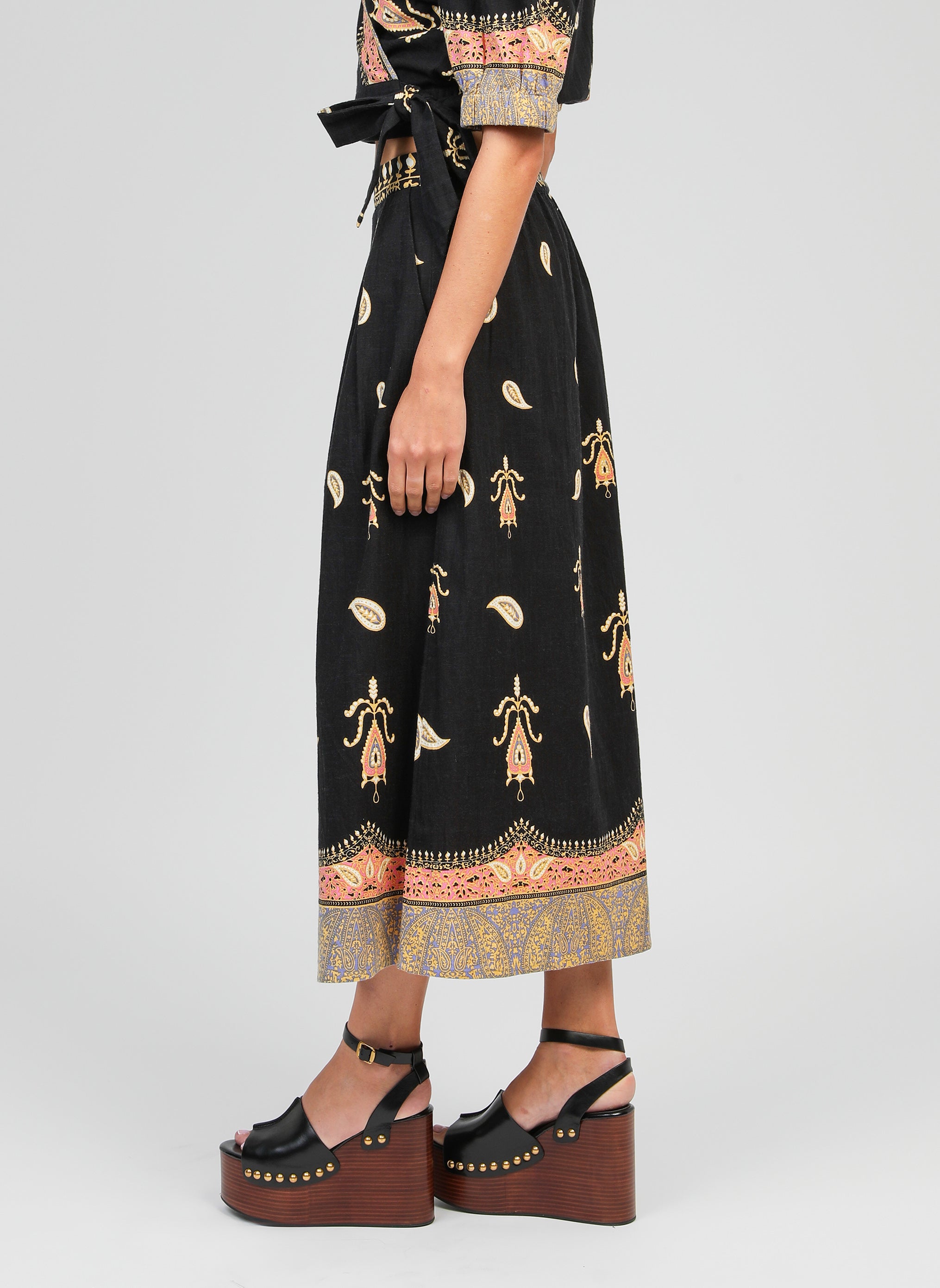 JUPE LONGUE RAMIRO zinga multico