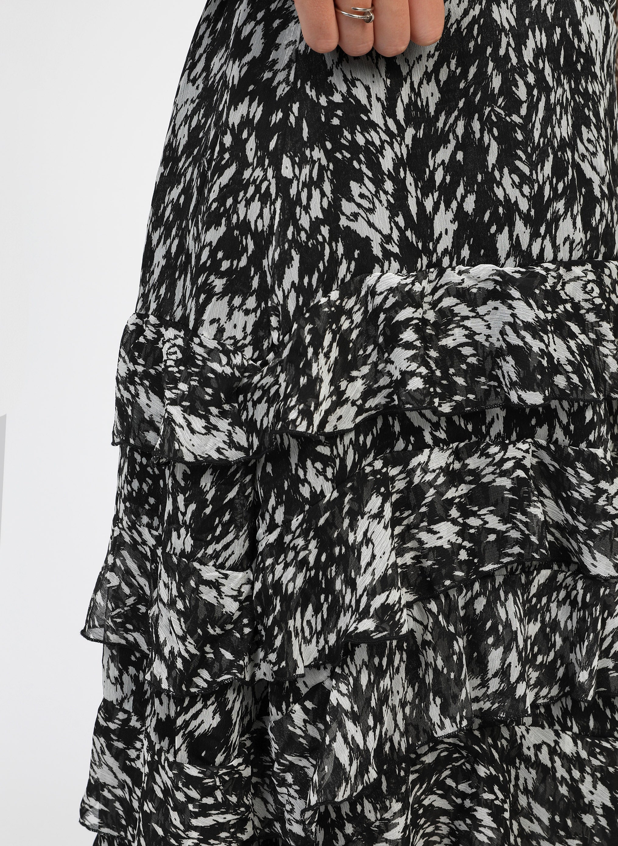 LONG SKIRT RASHELY icare black