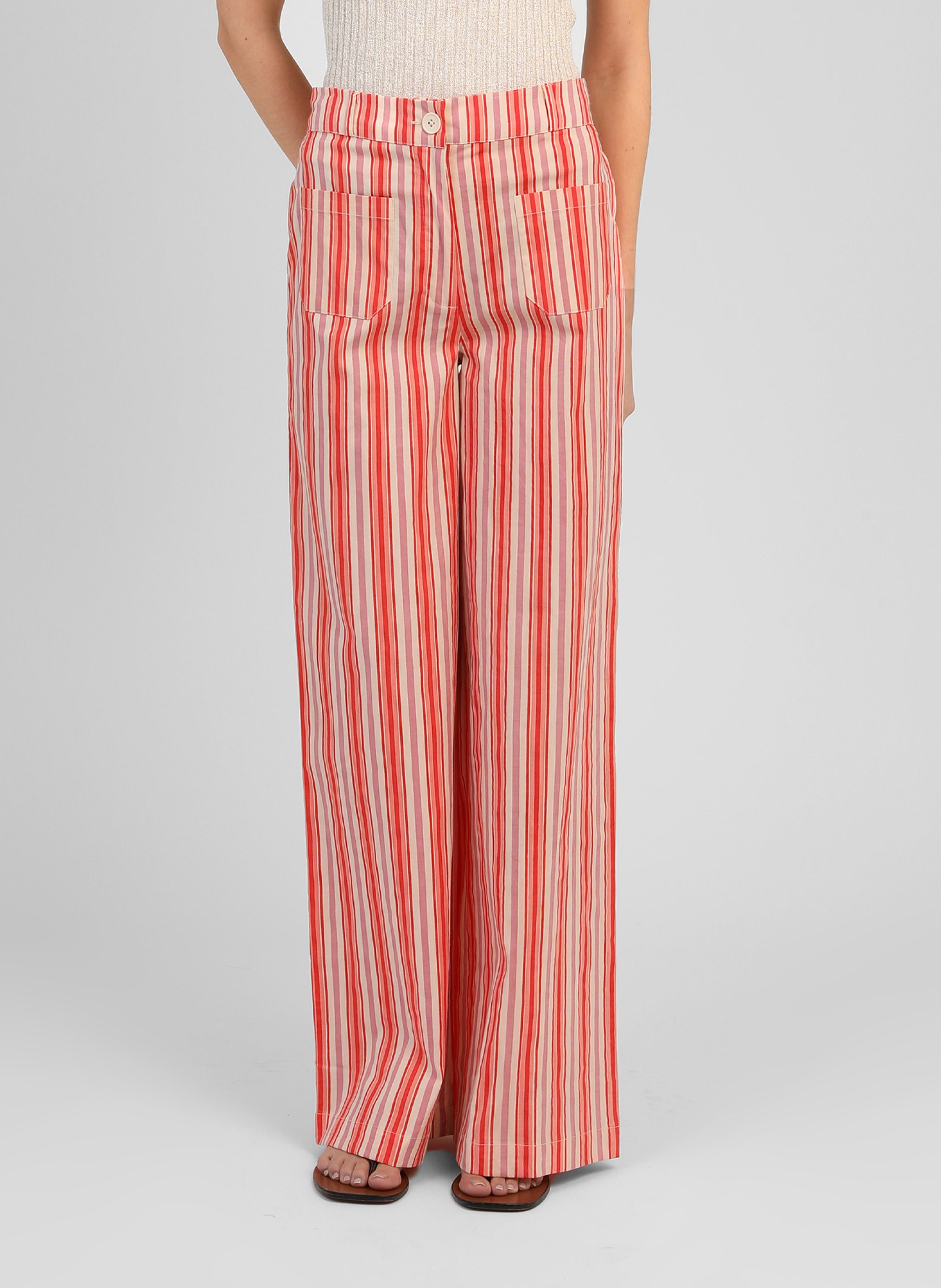 PANTALON ROSINA rouge
