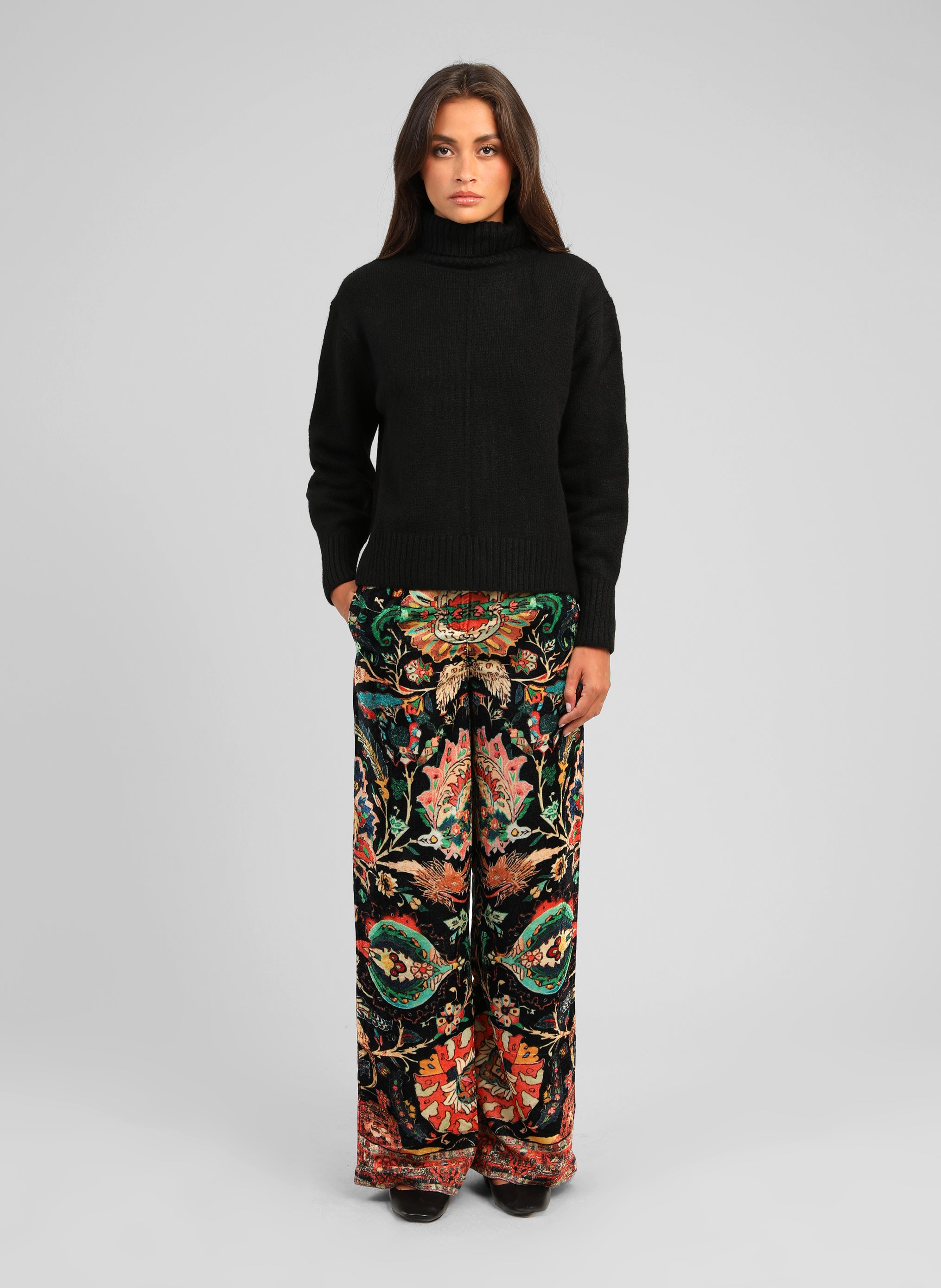PANTALÓN ROSSYLA Aubussy negro