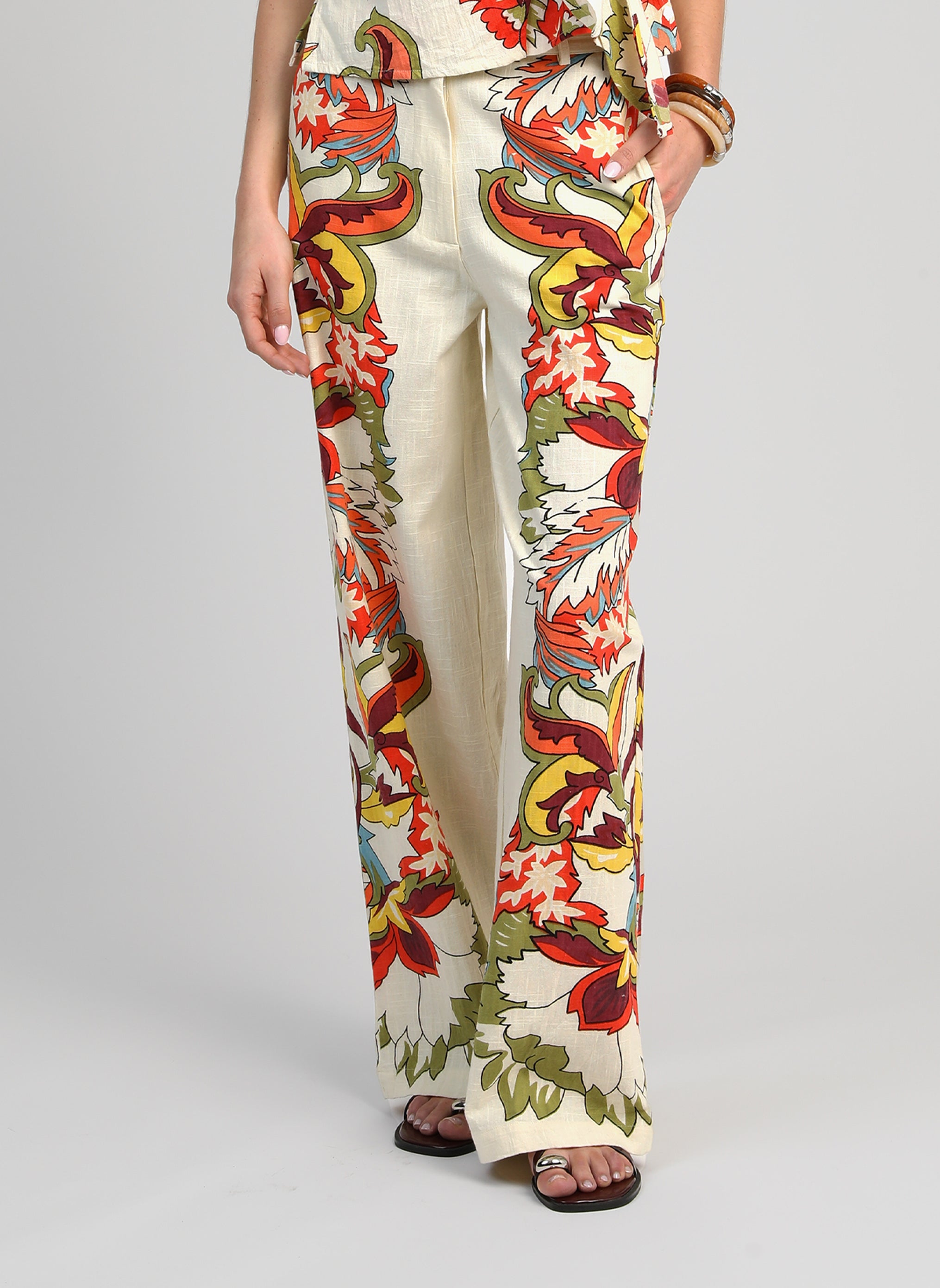 PANTALON ROSSINI pachama ecru