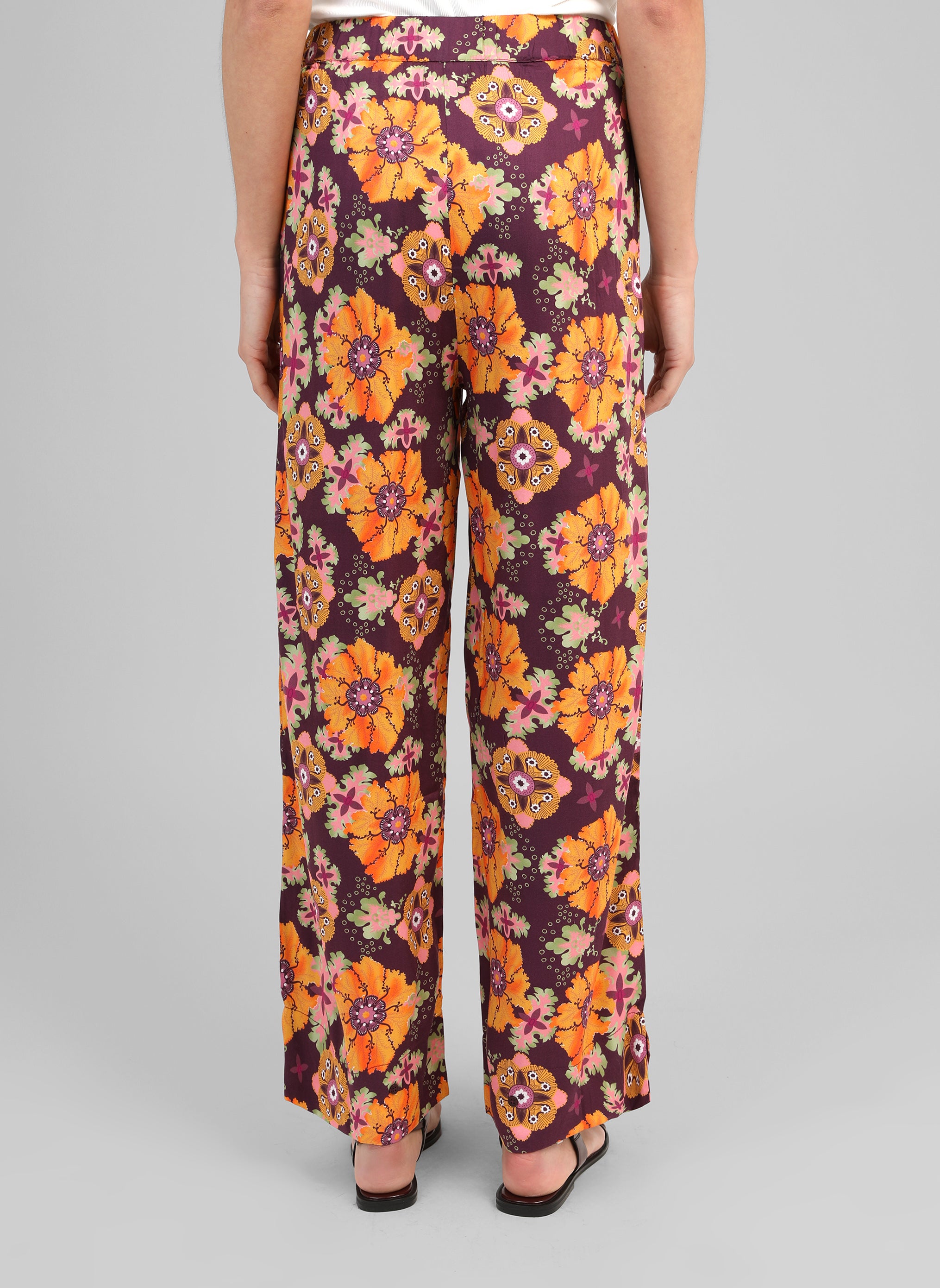 PANTALON ROZENA mandalia violine