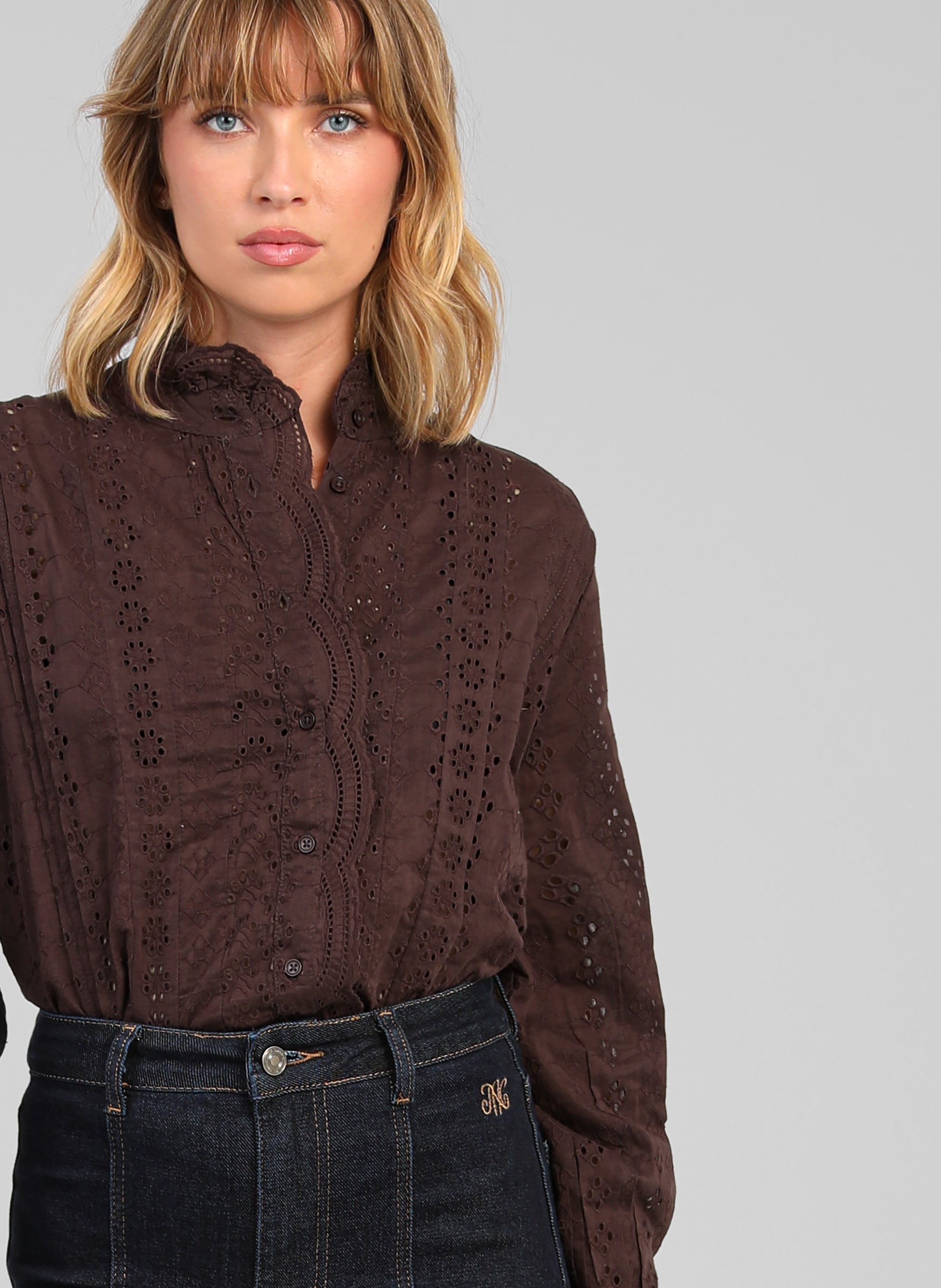 CHEMISE SADINELO moka