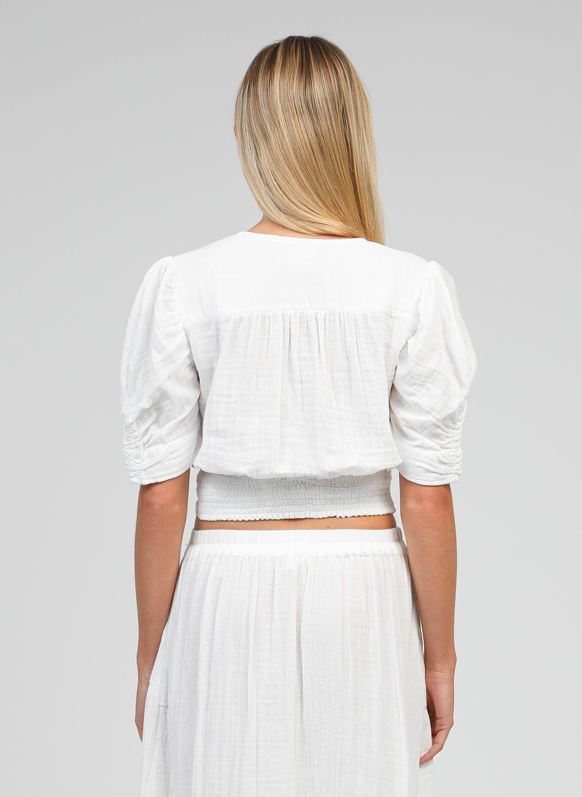 CACHE-COEUR SADOUMA blanc cassé