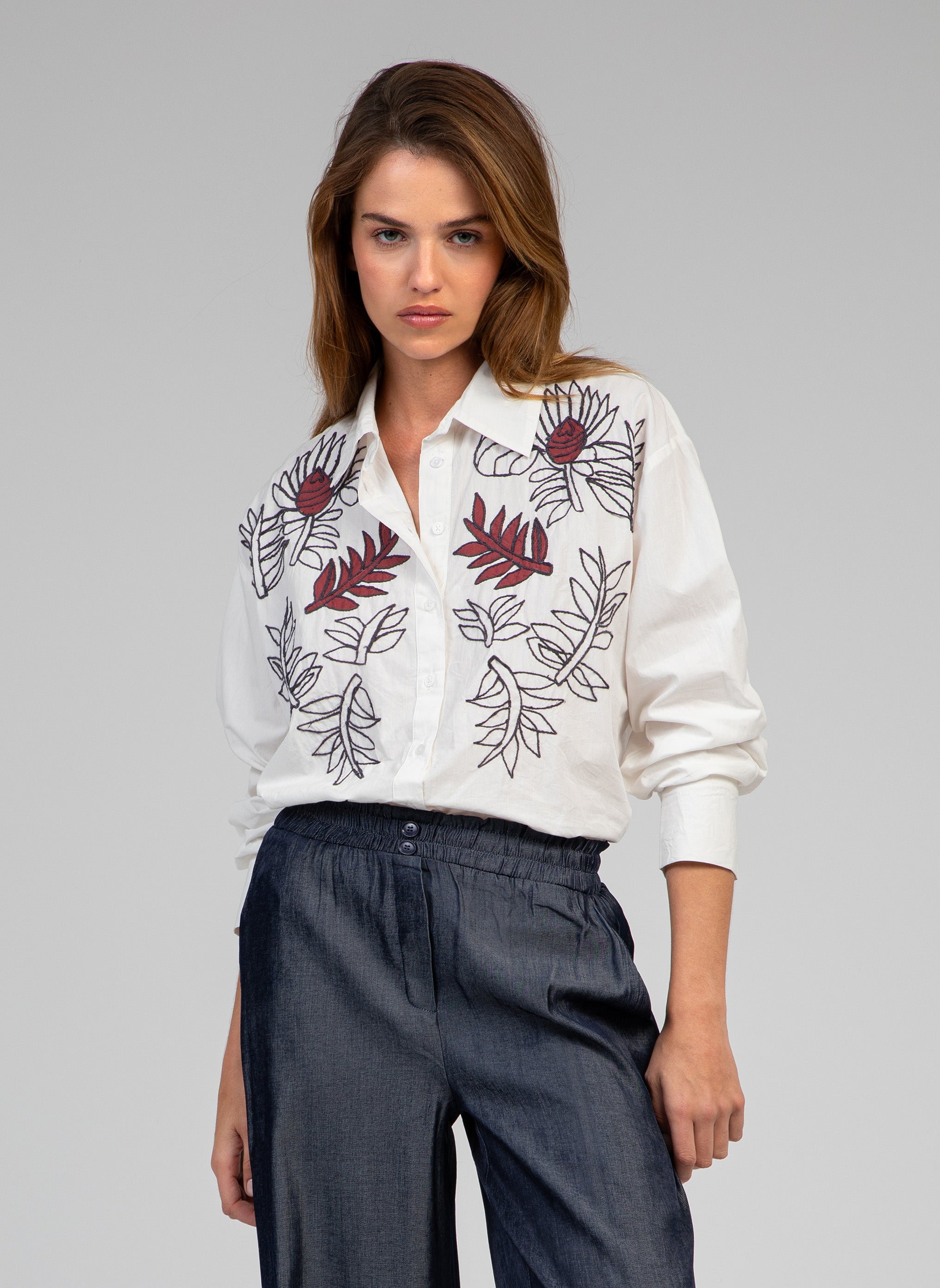 CHEMISE SAILOR ecru