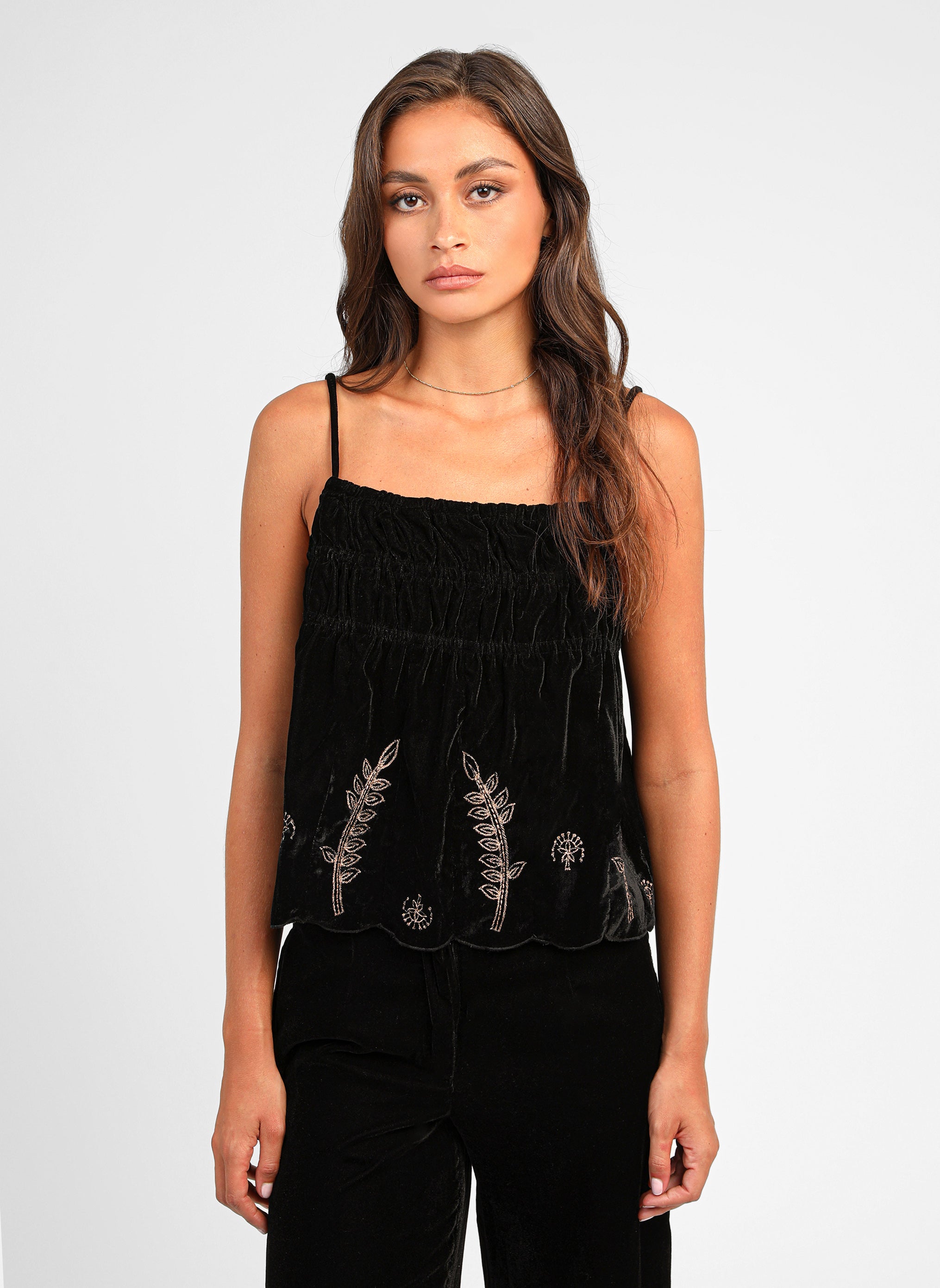 Black SAKIRANE Top
