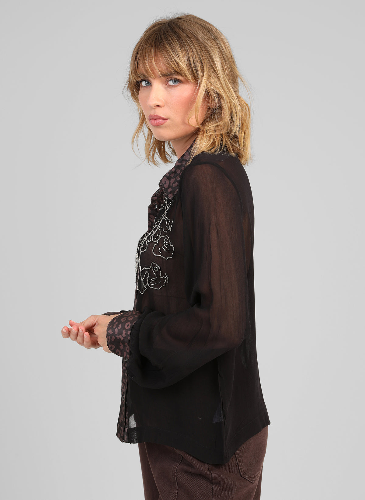 CHEMISE SALAMBA noir