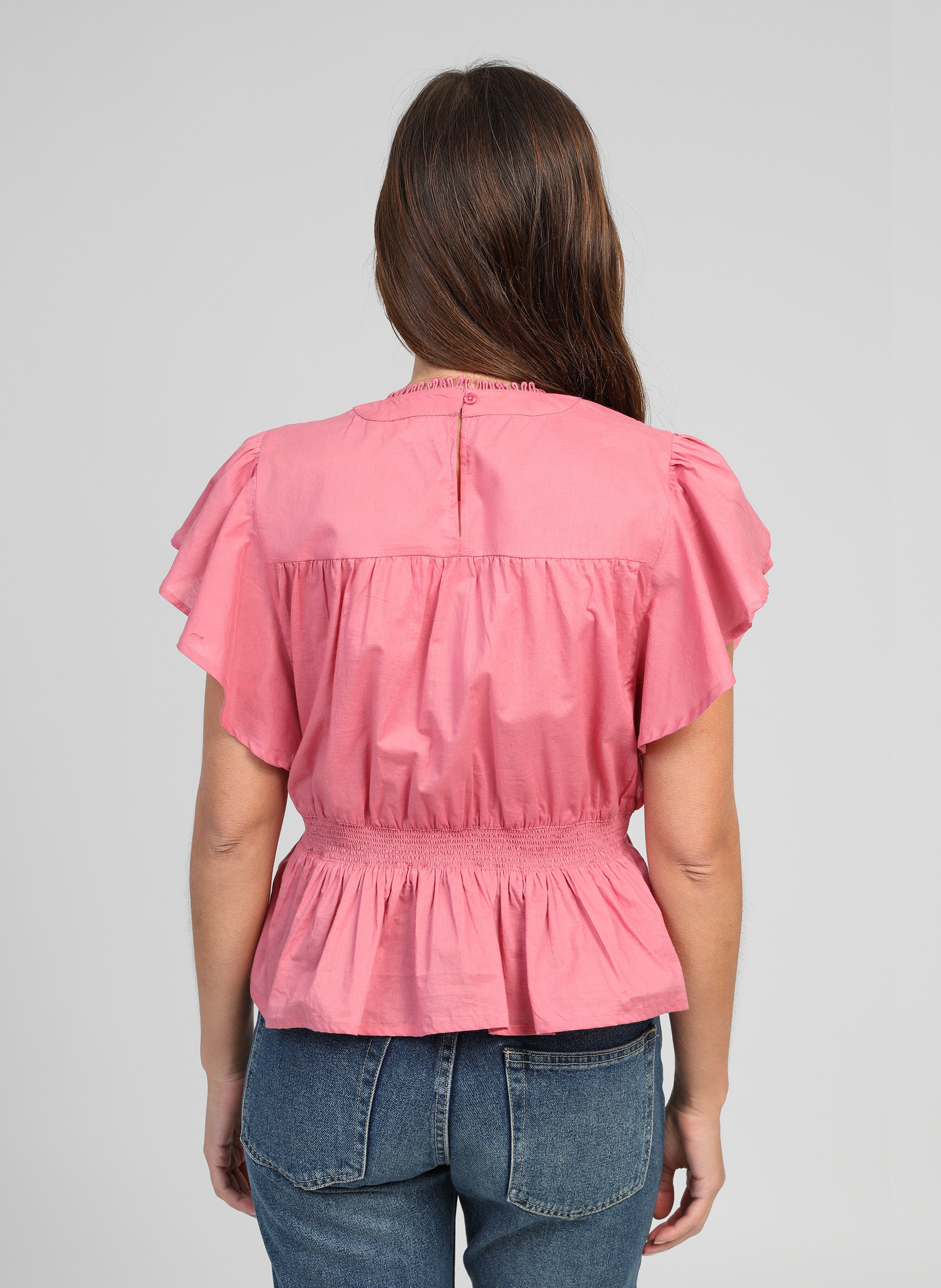 BLOUSE SALEKINA rose