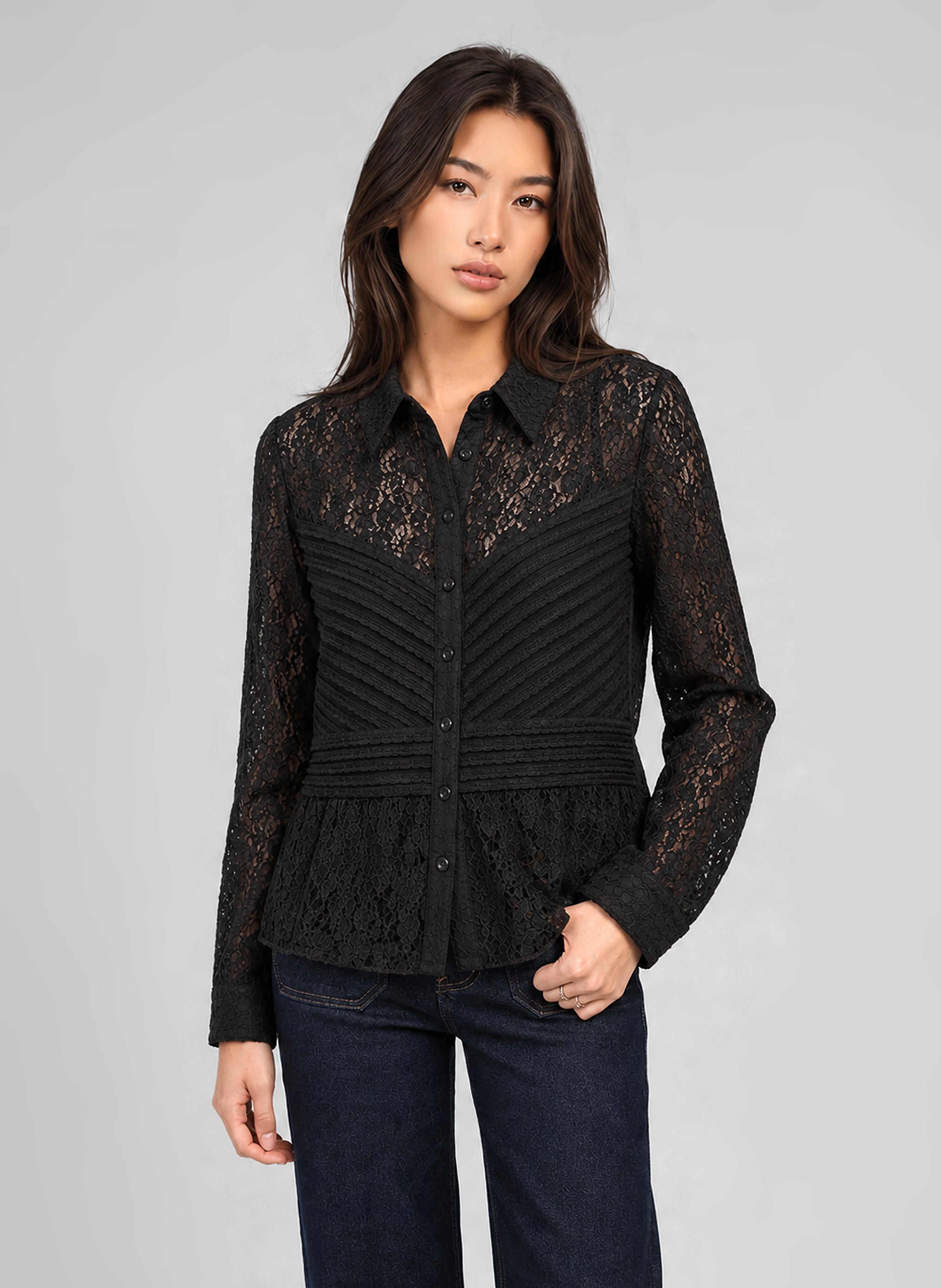 CAMISA SALEMA negra