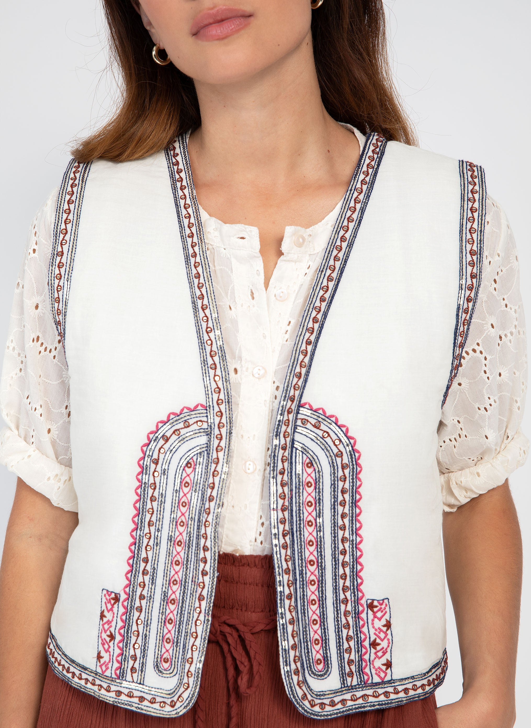SALOMA JACKET ecru