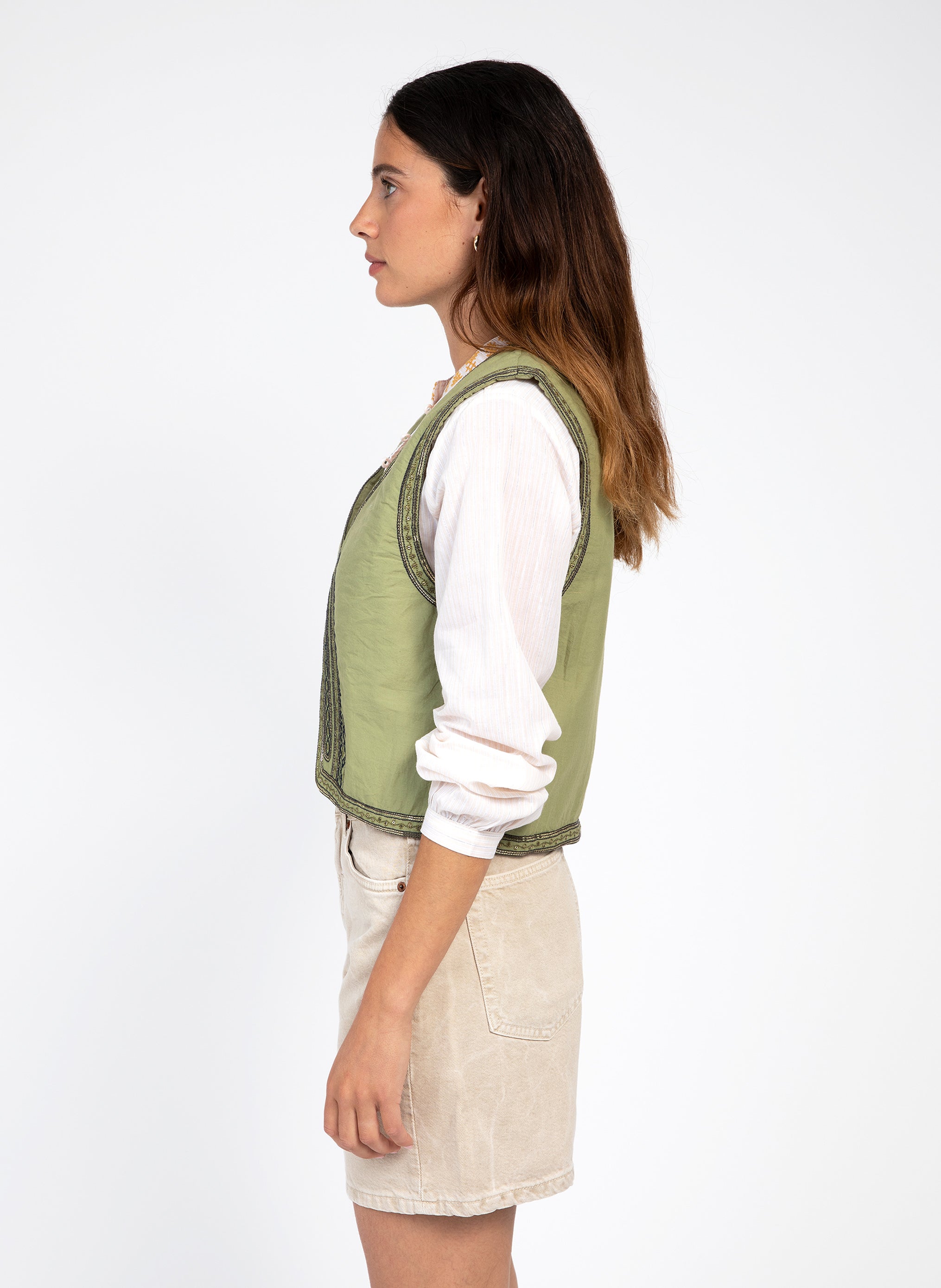 SALOMA olive jacket