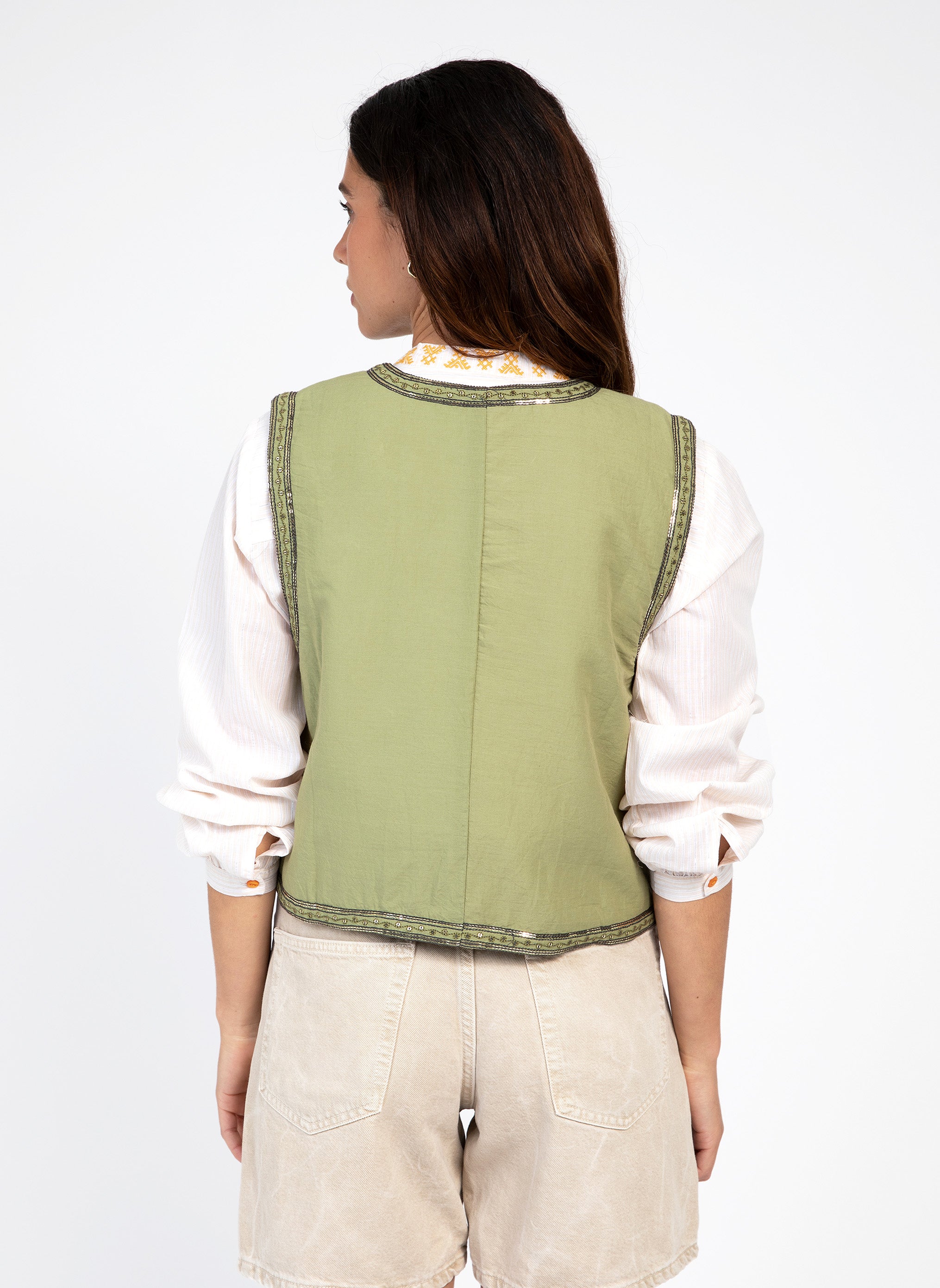 SALOMA olive jacket