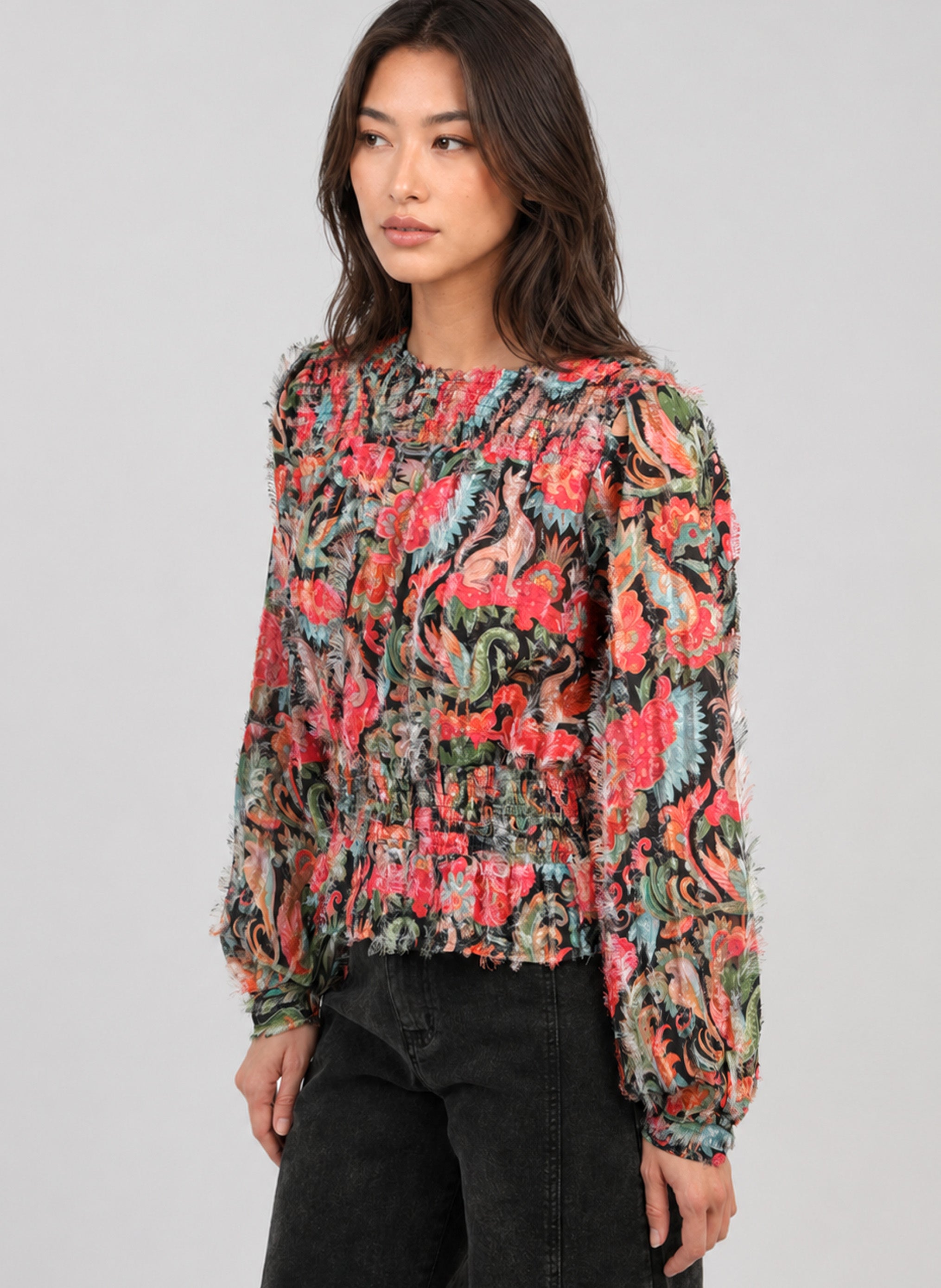 BLOUSE SALVINA pasolina multico