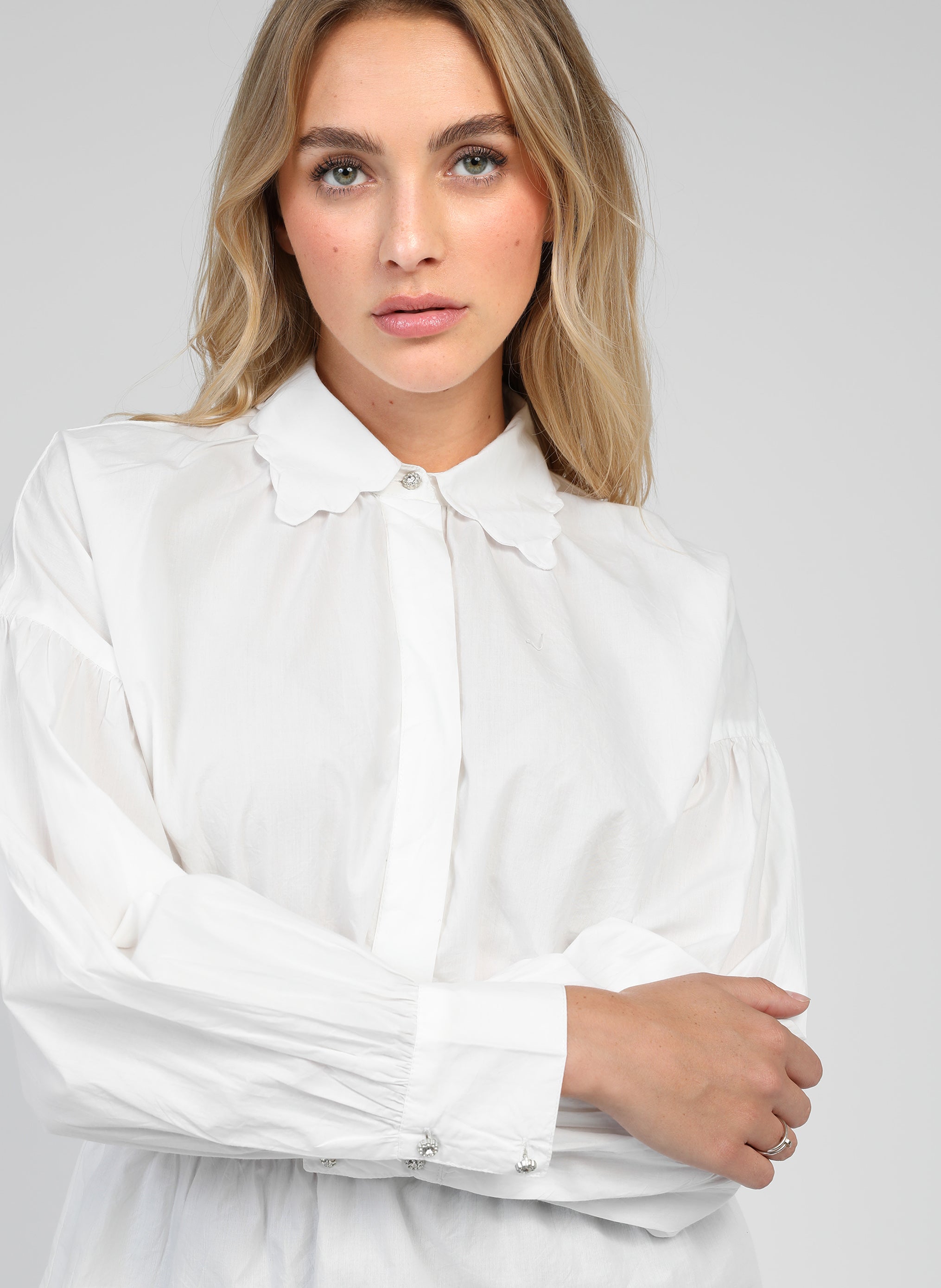 SANAMA SHIRT white