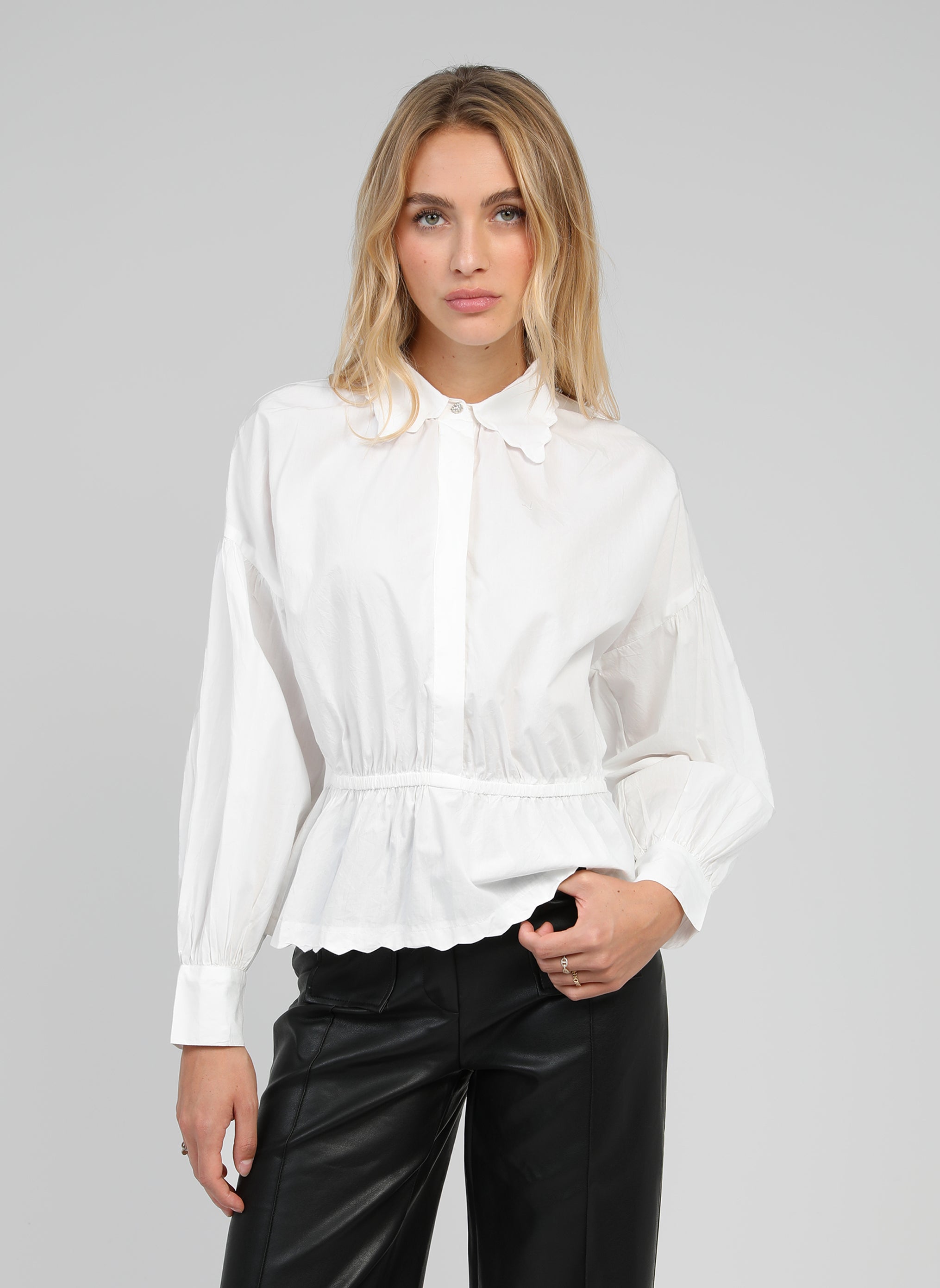 SANAMA SHIRT white