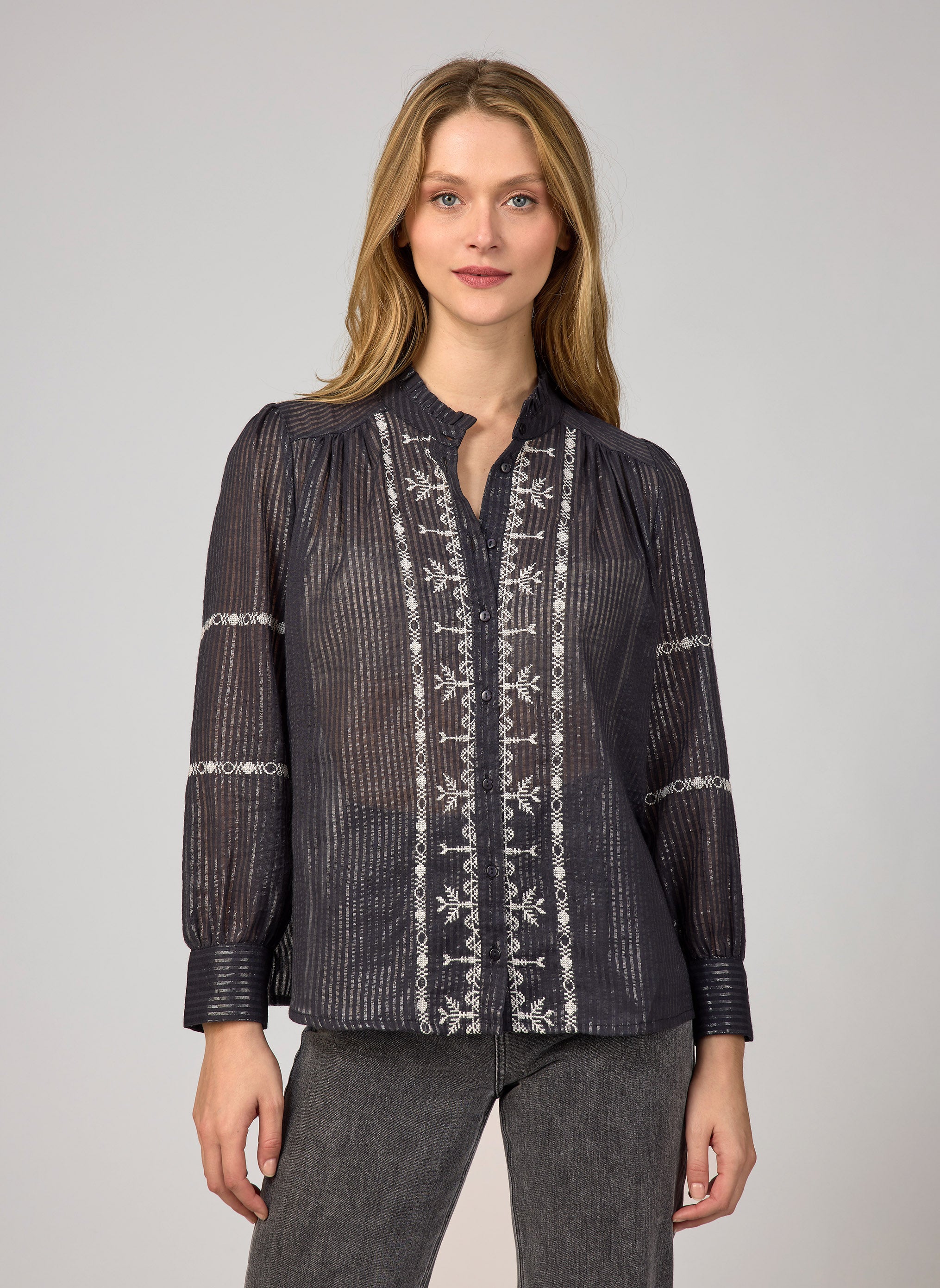CHEMISE SARIKA noir