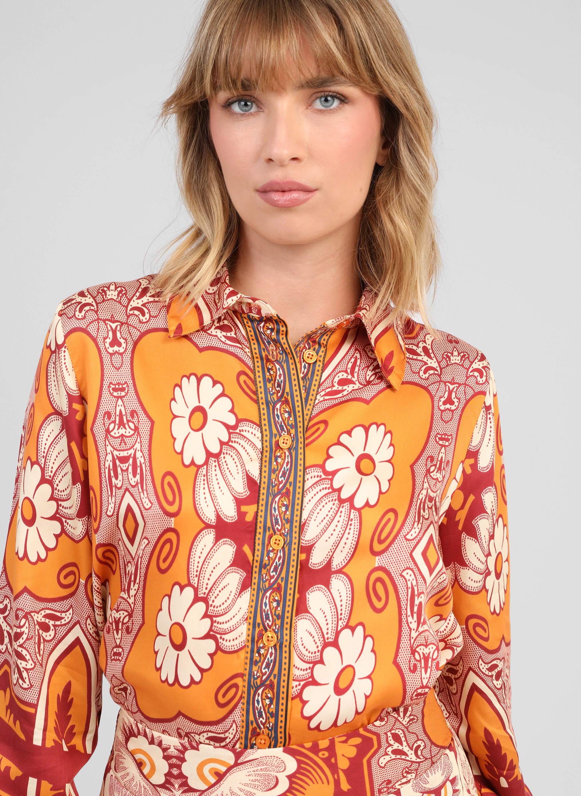 CHEMISE SARILANA vitali orange