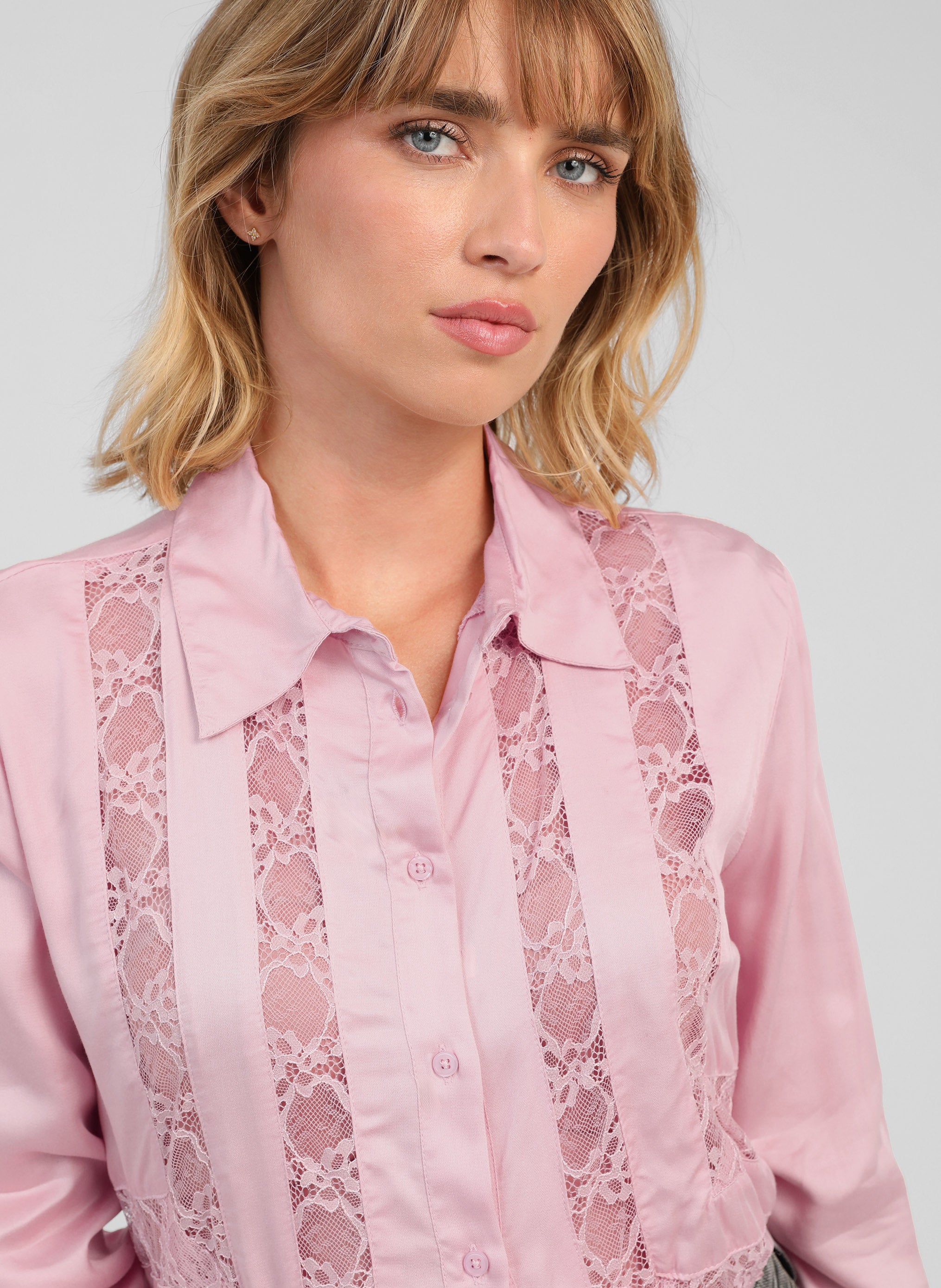 CHEMISE SARLA rose