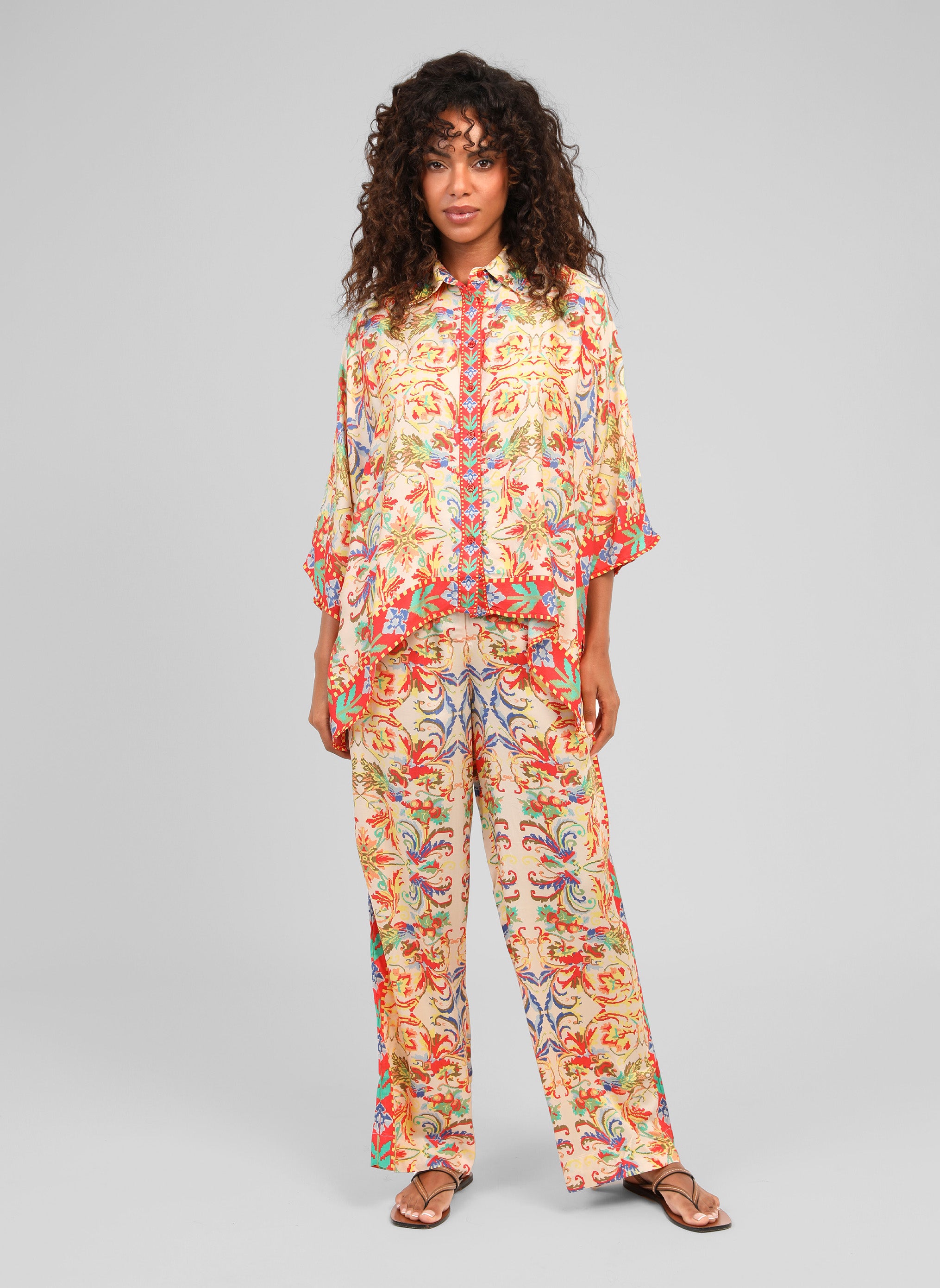 PANTALON ROSSANA merida ecru