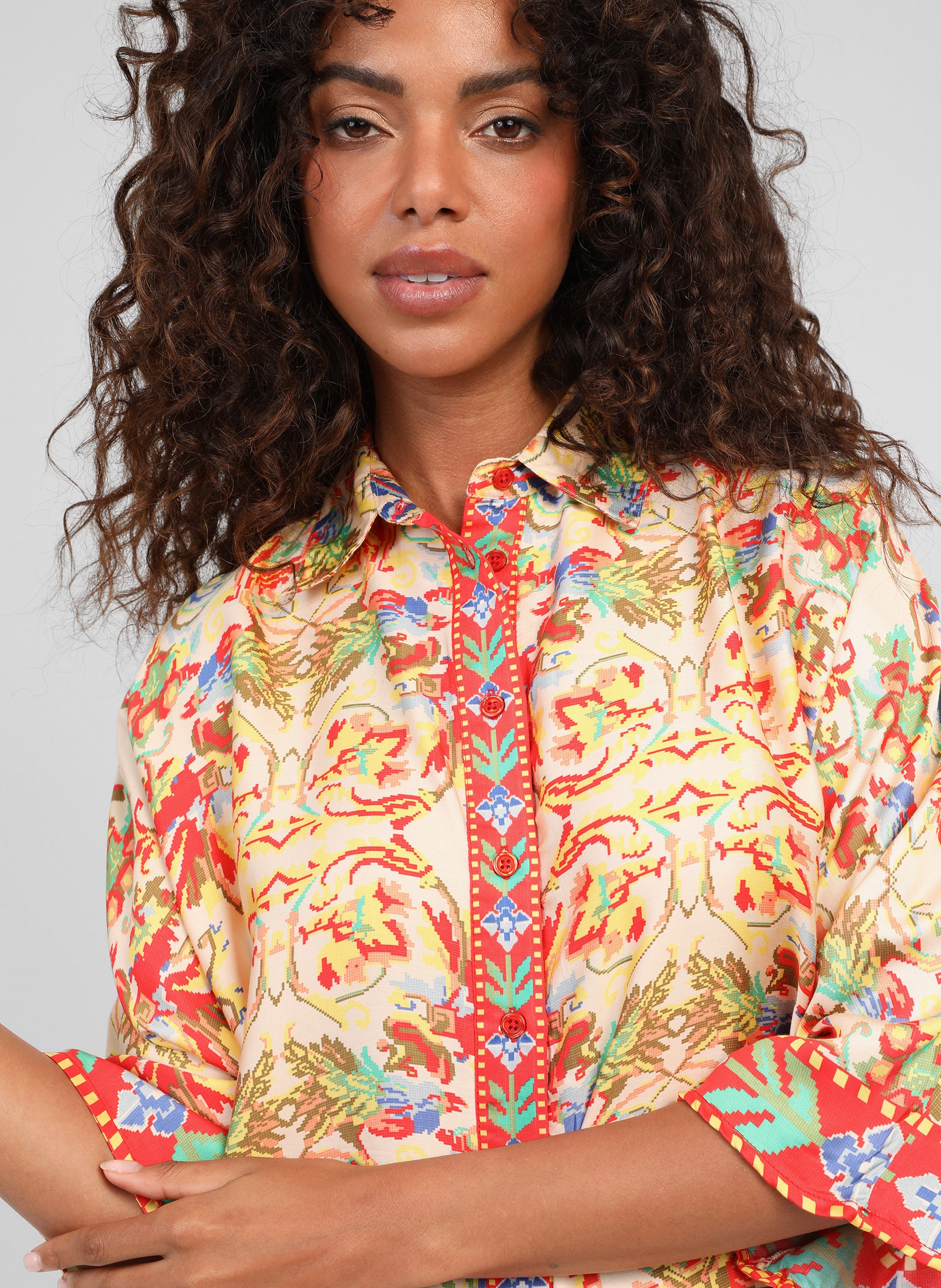 CHEMISE SARLENA merida ecru