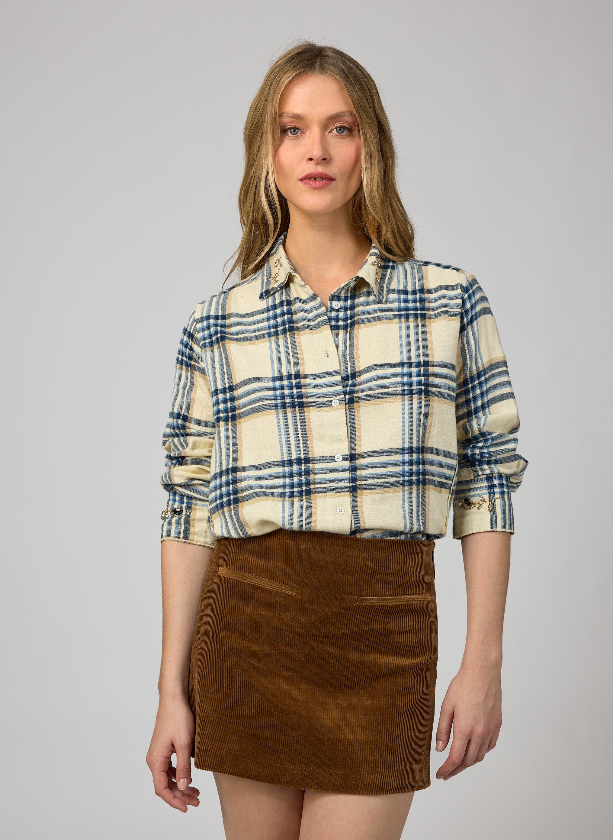 CHEMISE SEBA bleu