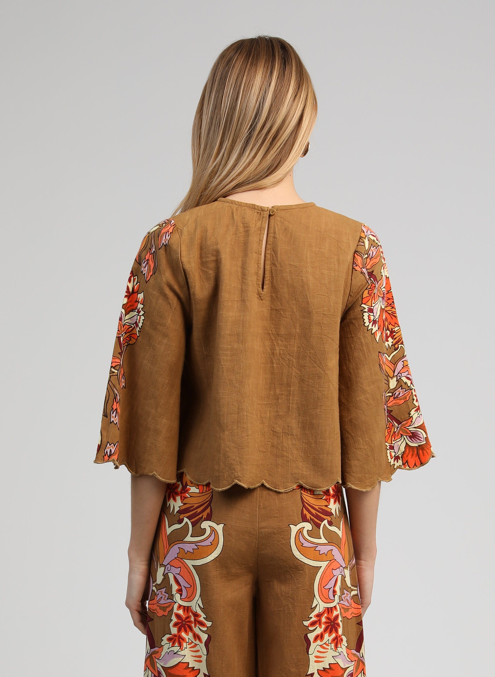 BLOUSE SEBY pachama olive