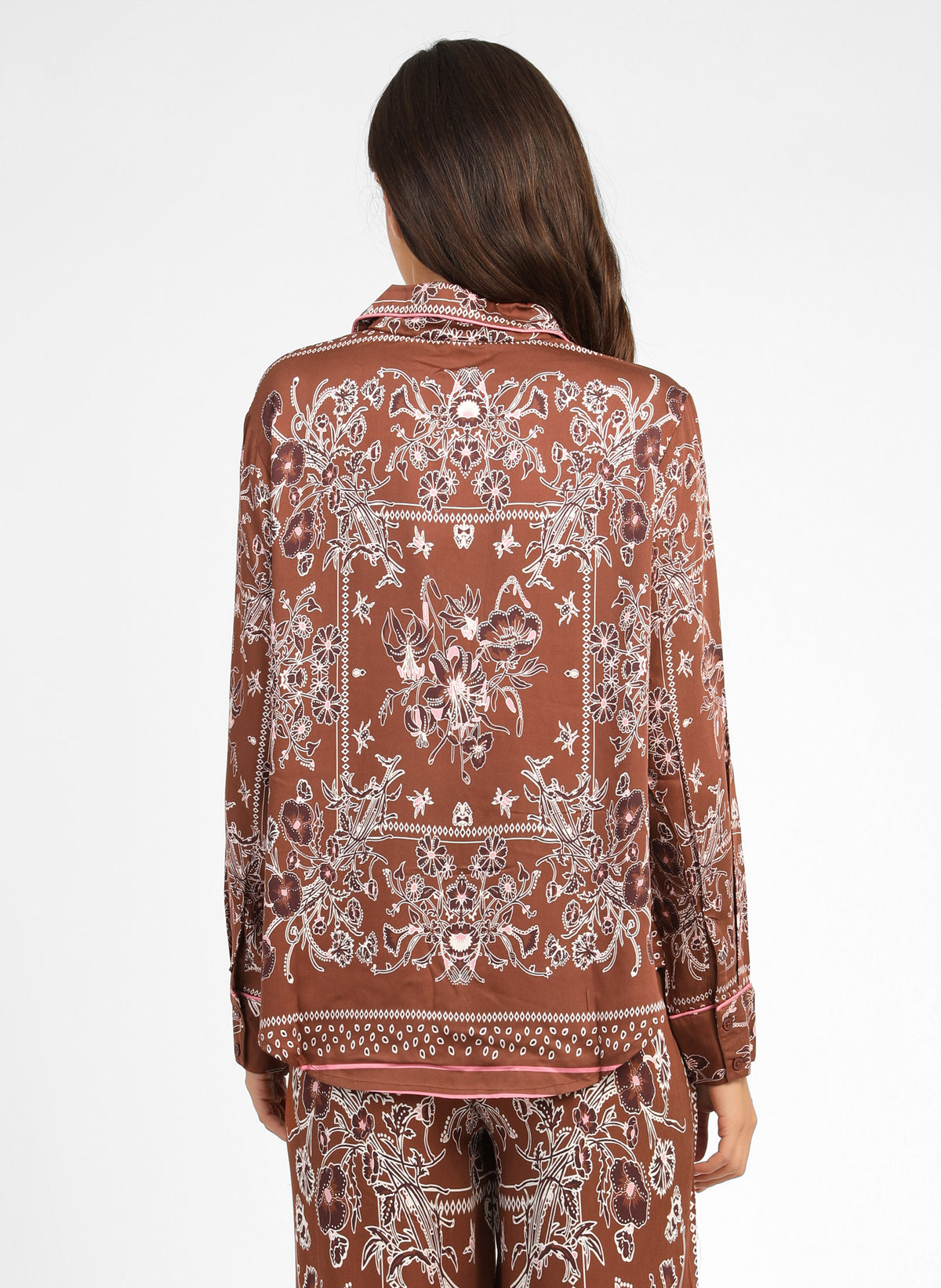 CHEMISE SELANY passila chocolat