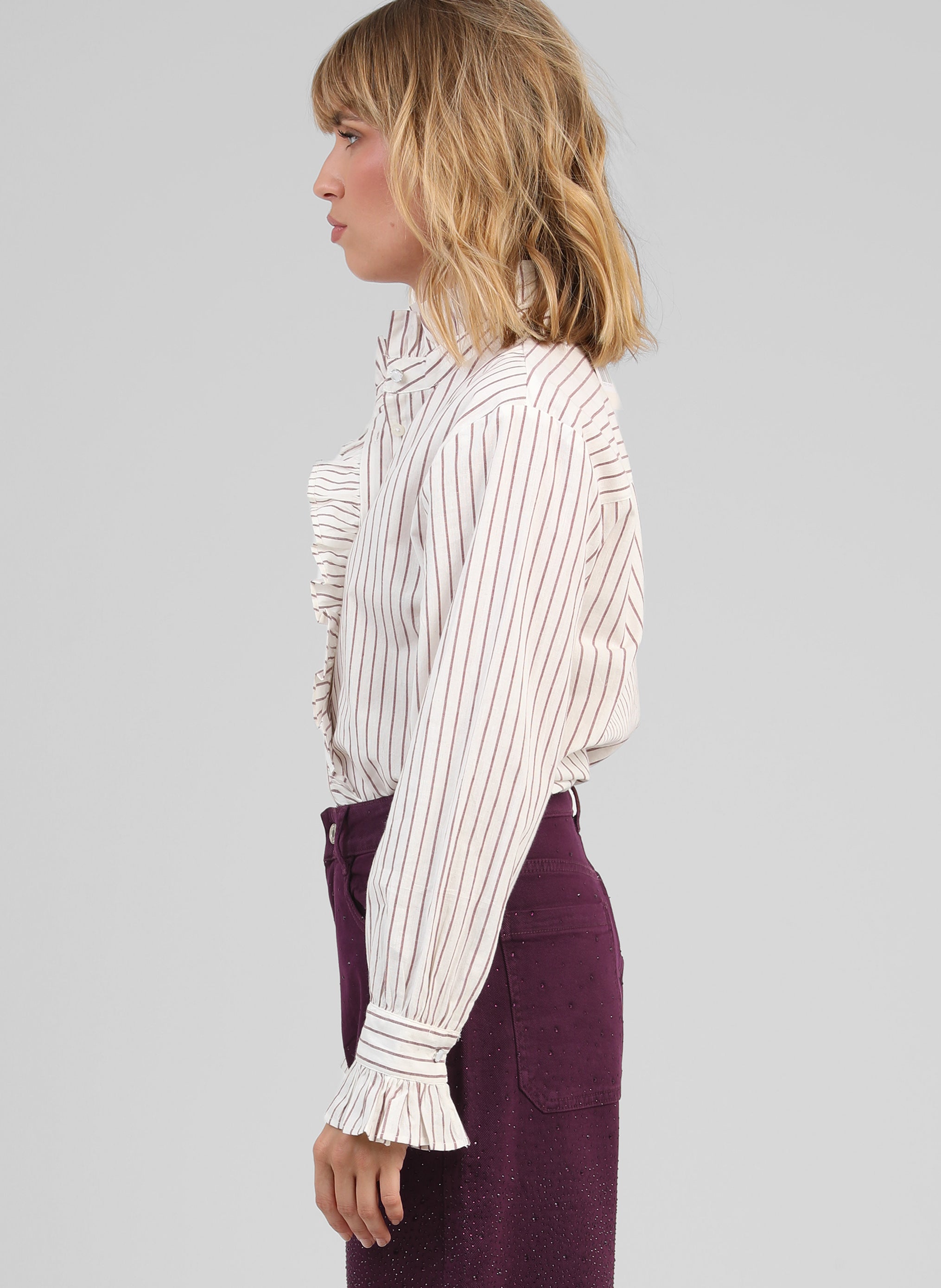 CHEMISE SELASY rayée