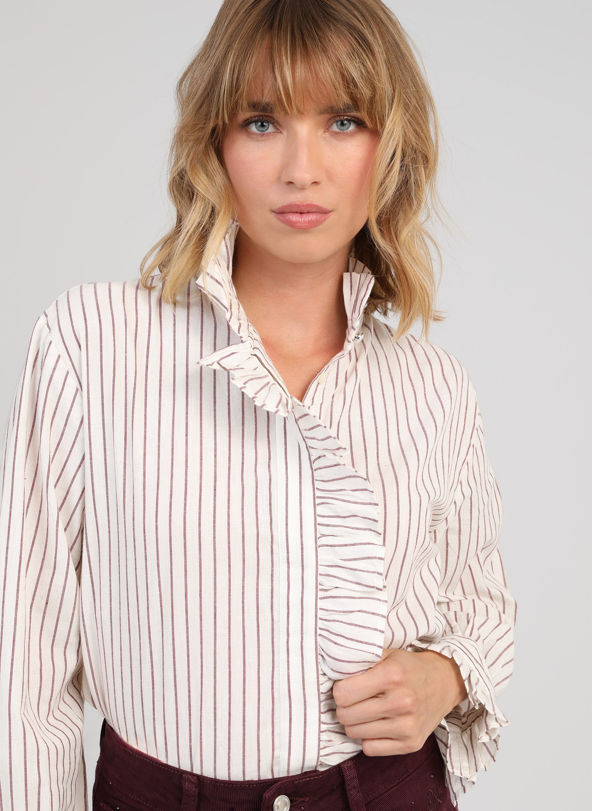 CHEMISE SELASY rayée