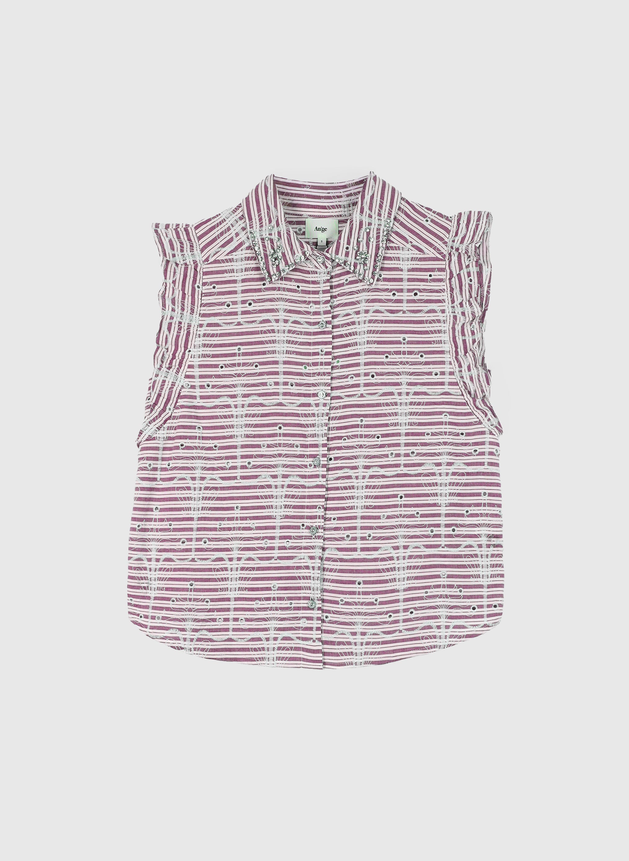 CHEMISE SENALY rouge