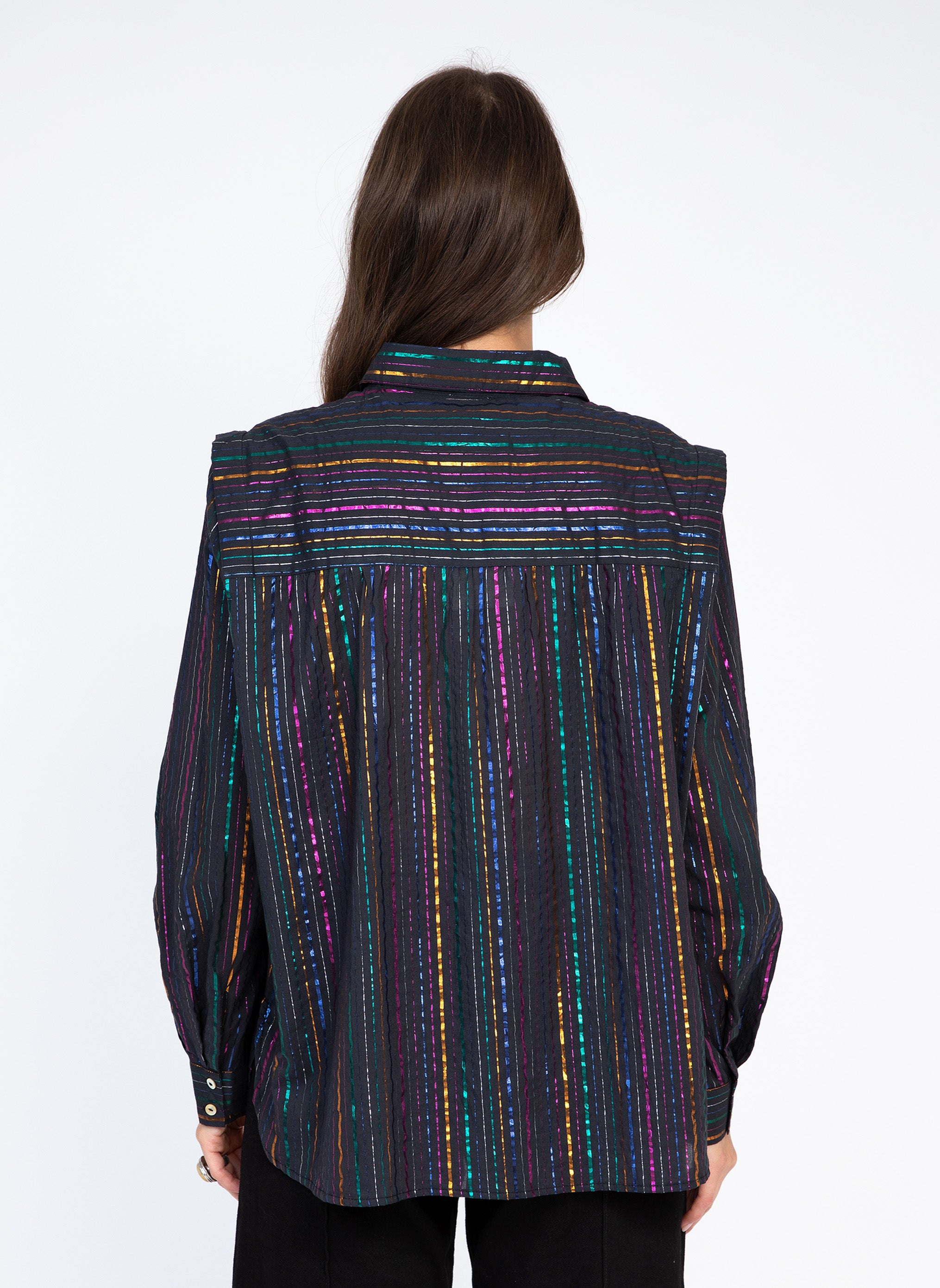 CHEMISE SHALOW noir