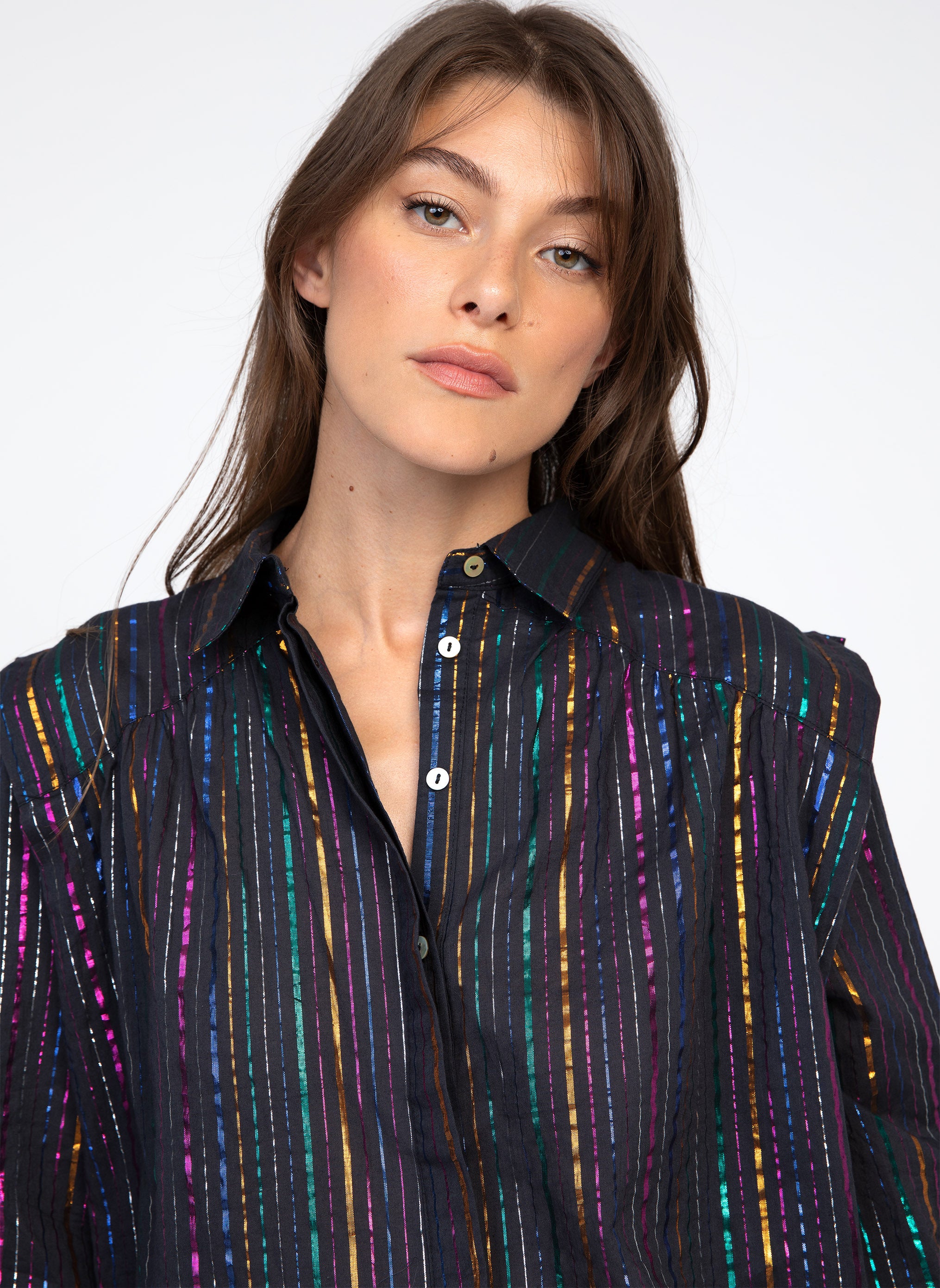 CHEMISE SHALOW noir