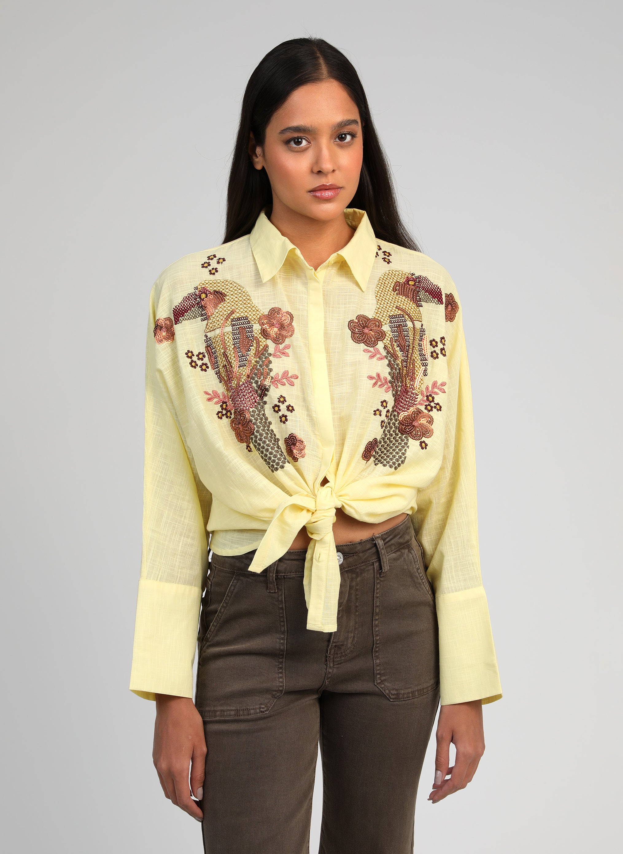 CHEMISE SHANNYLA jaune