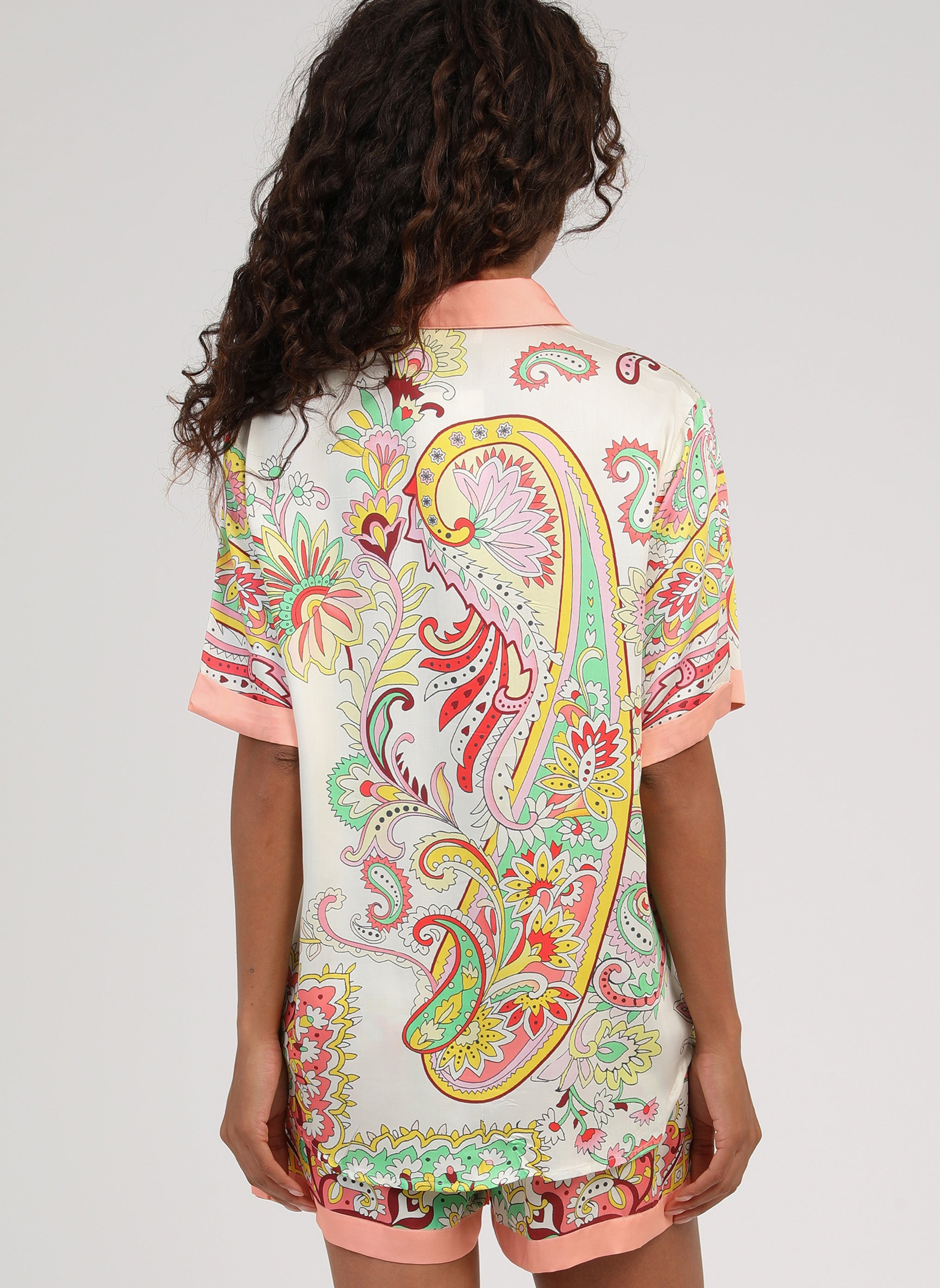 CHEMISE SILVANA jelame rose