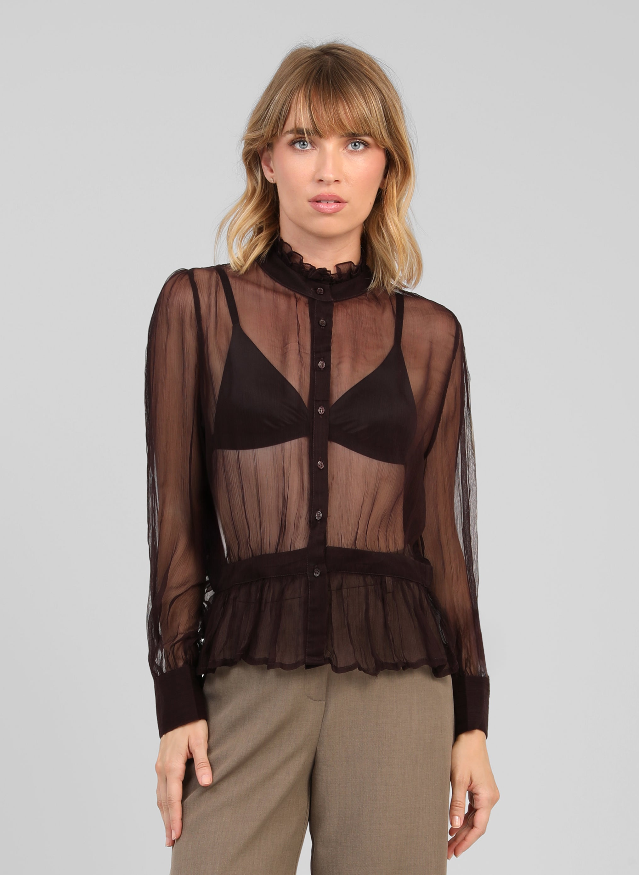BLOUSE SIRIALIE cafe