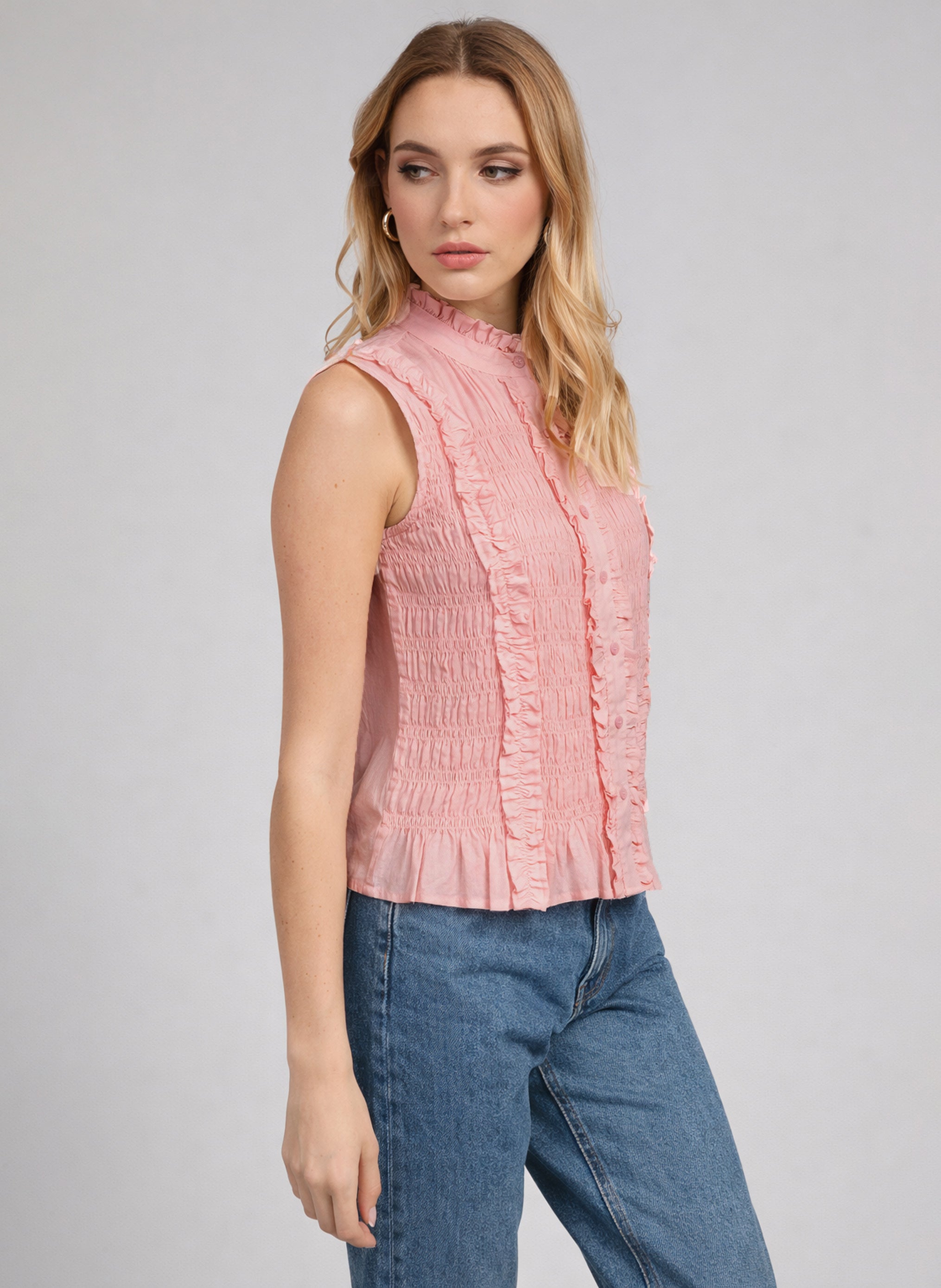 CHEMISE SLOANE rose