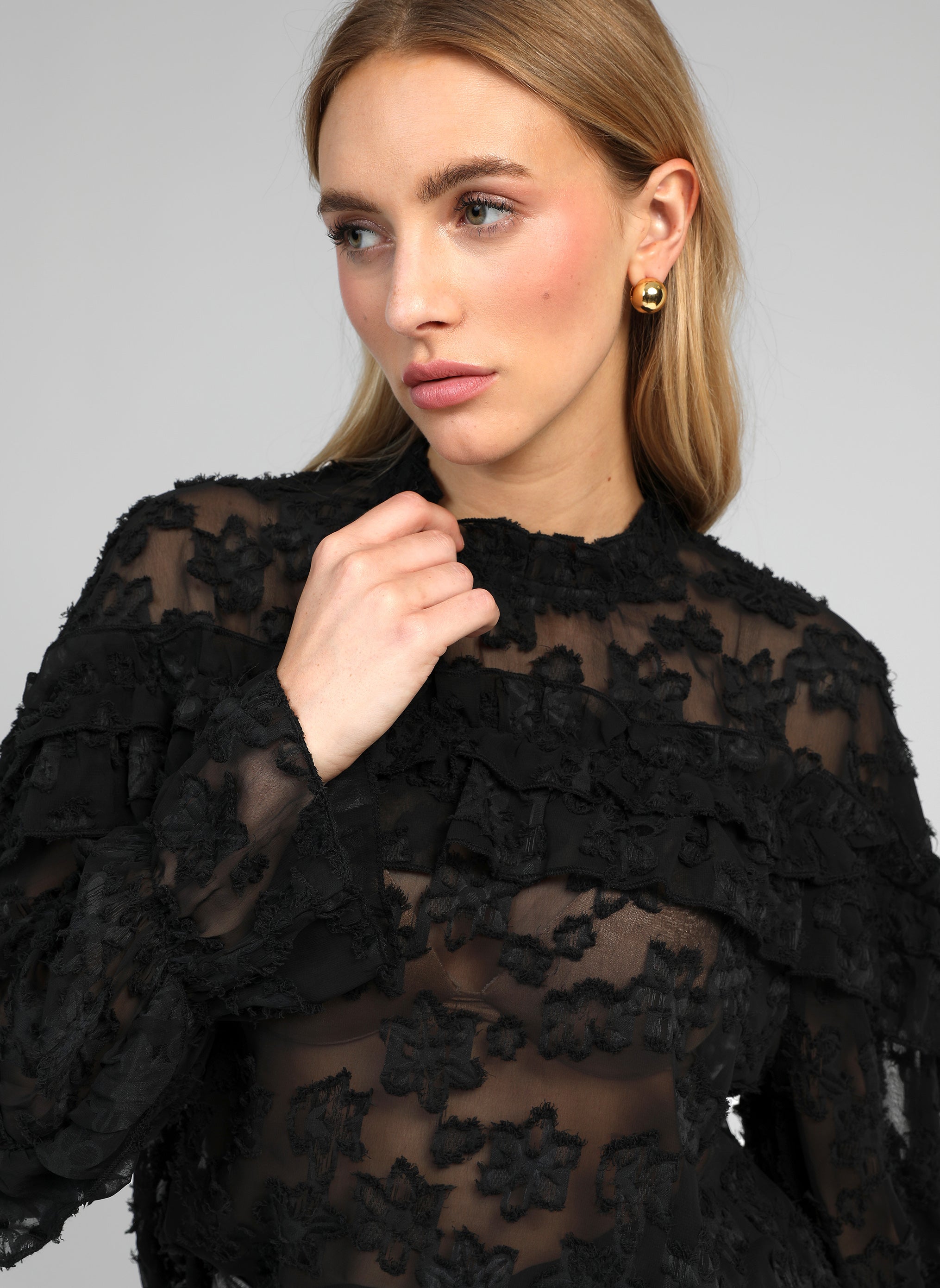 BLOUSE SOELY noir