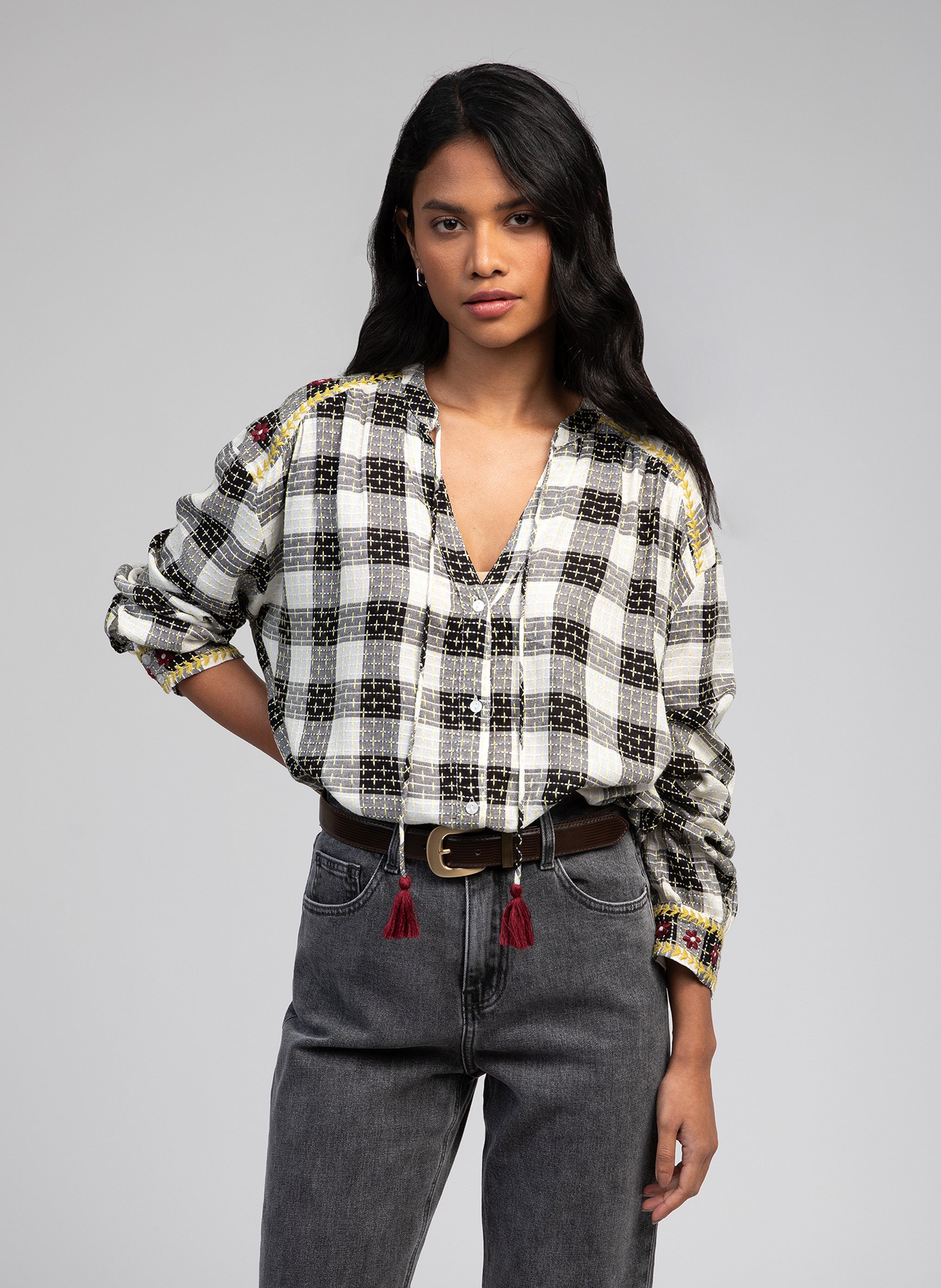 CHEMISE SOLANE noir