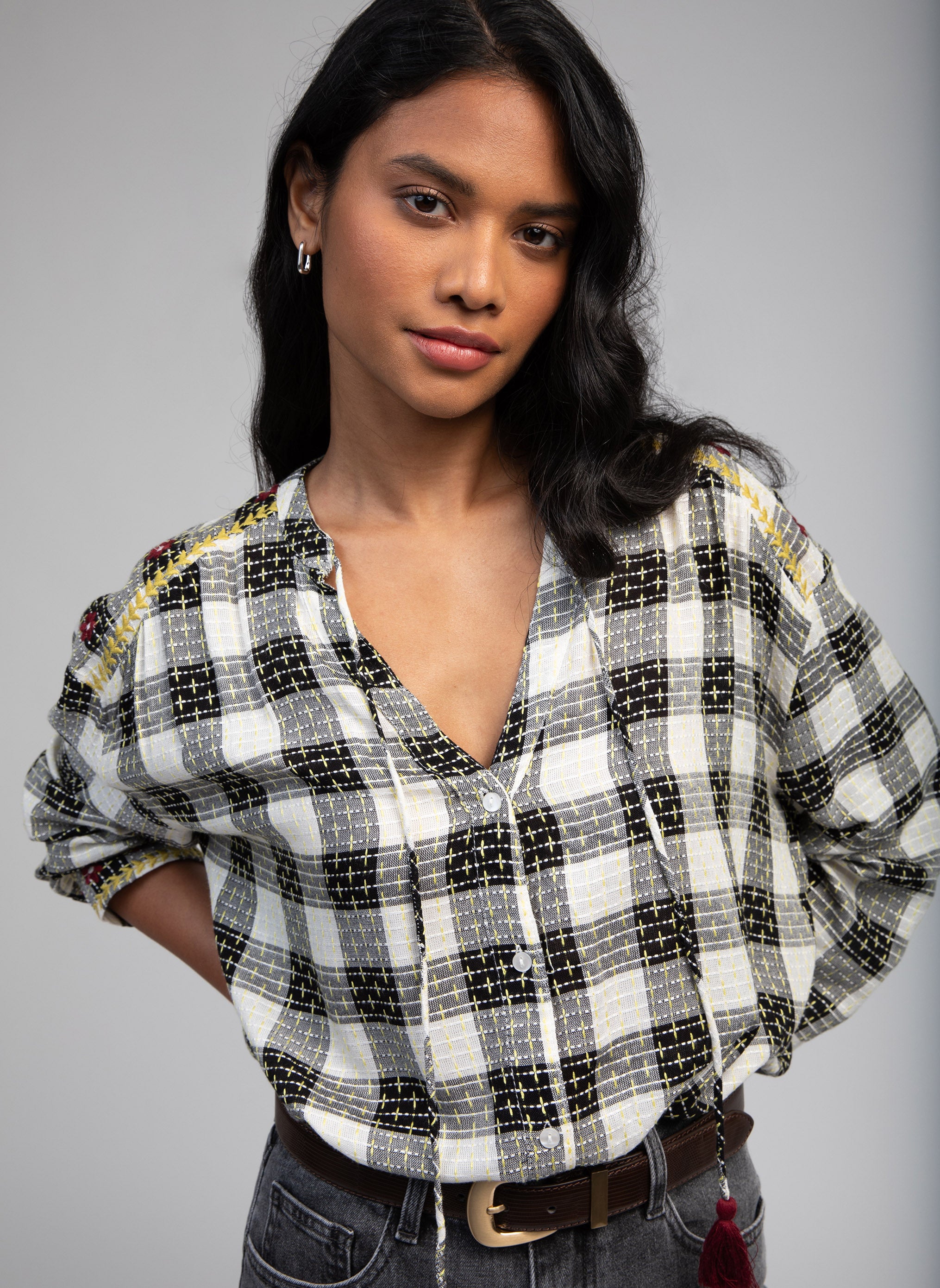 CHEMISE SOLANE noir