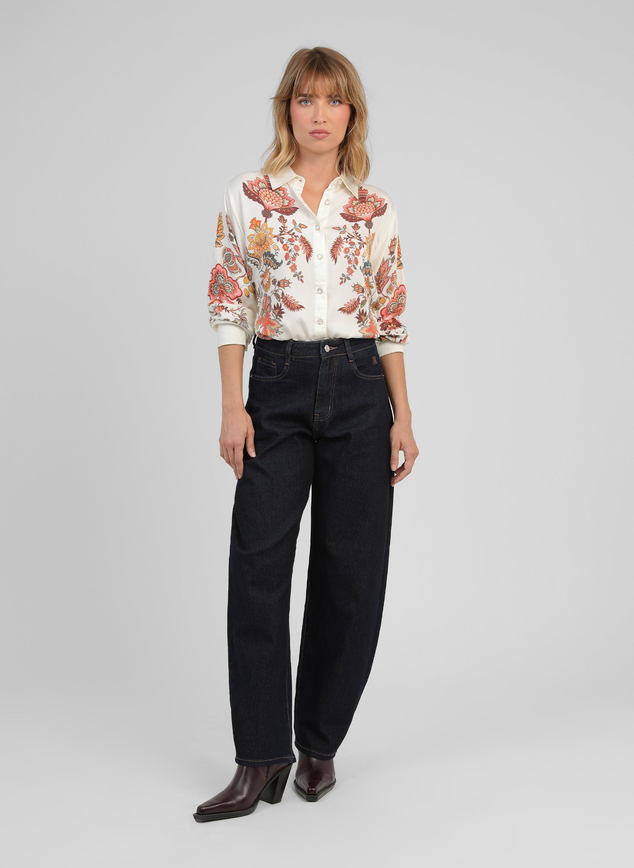 CHEMISE SOLEDAD tangale écru
