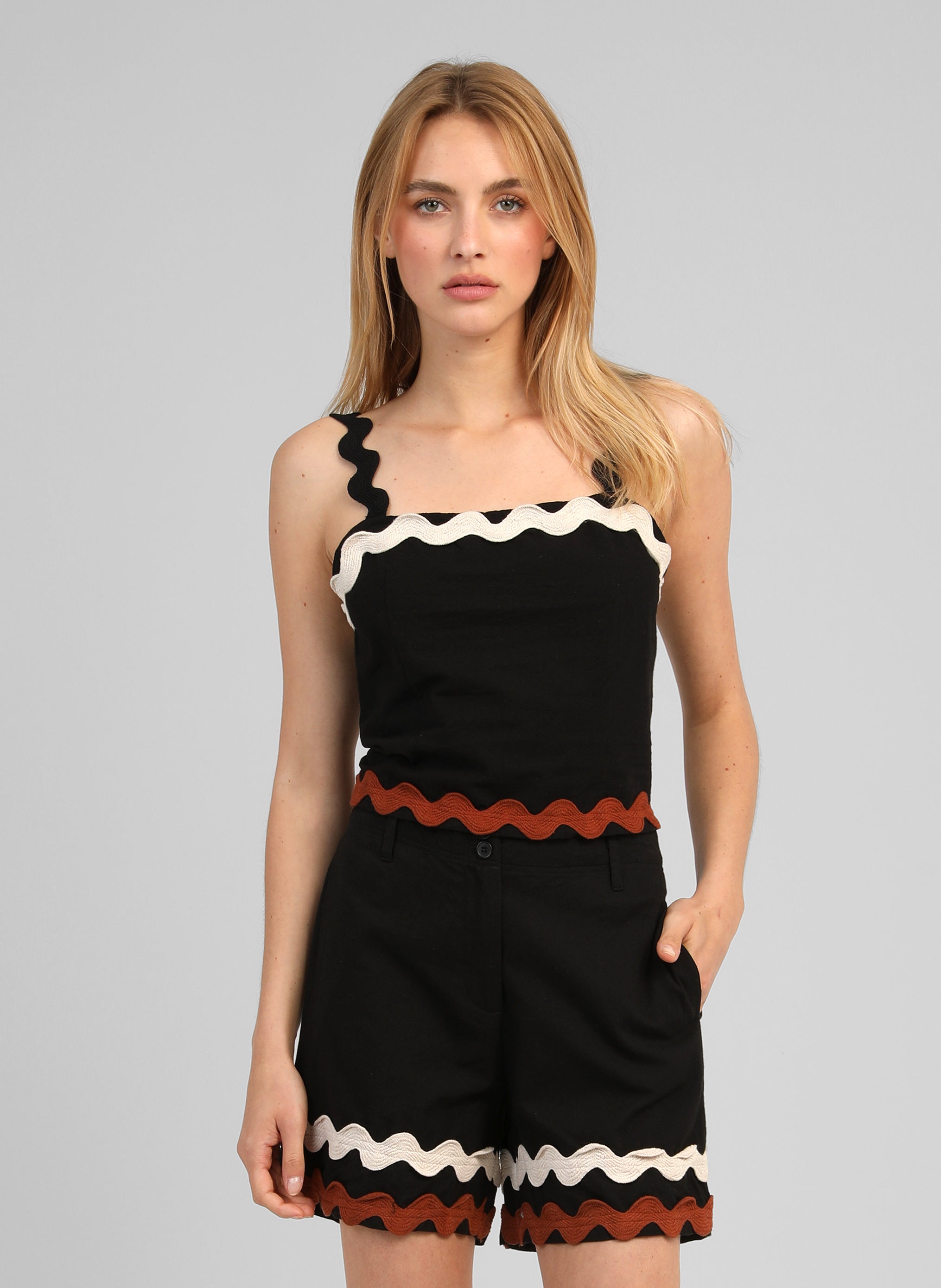 DEBARDEUR SOLINE noir