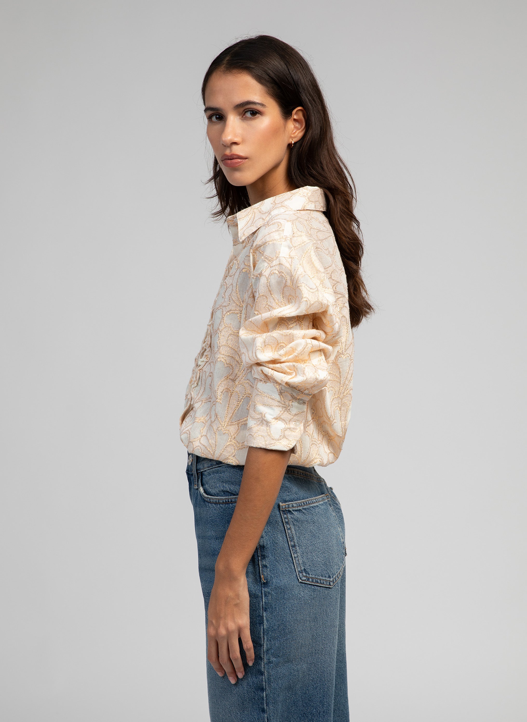 CHEMISE SOLOANE ecru