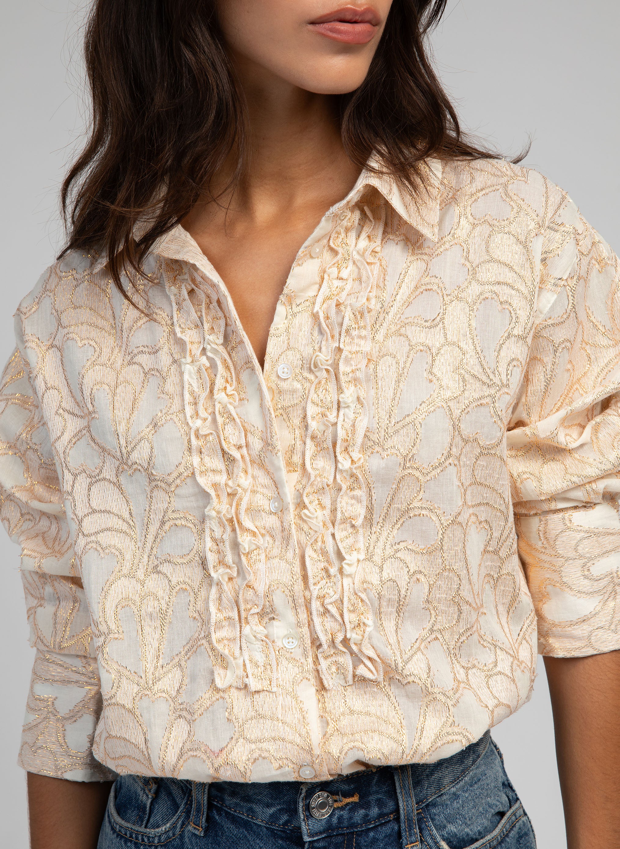 CHEMISE SOLOANE ecru