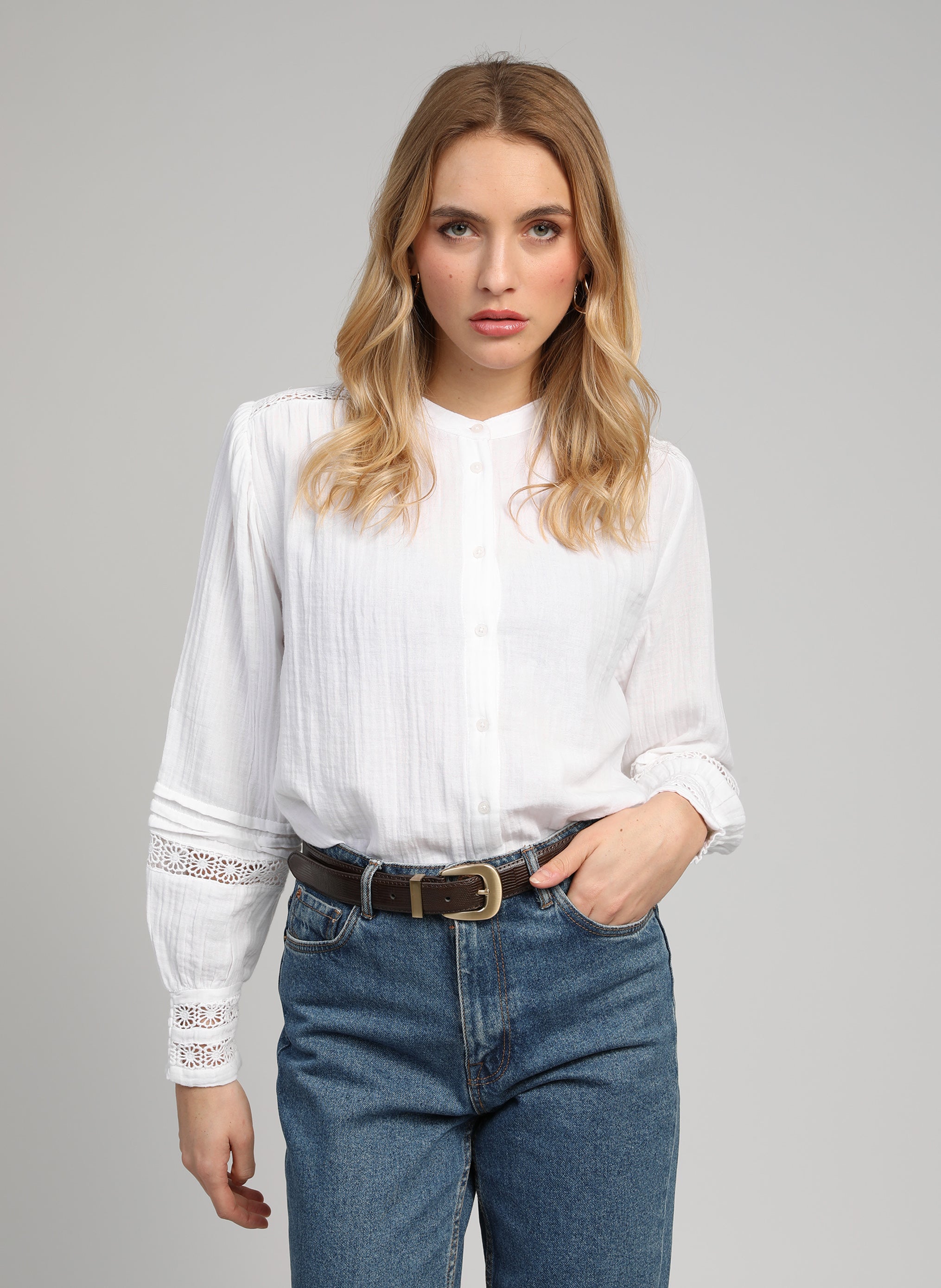 CHEMISE SOJANYLA blanc