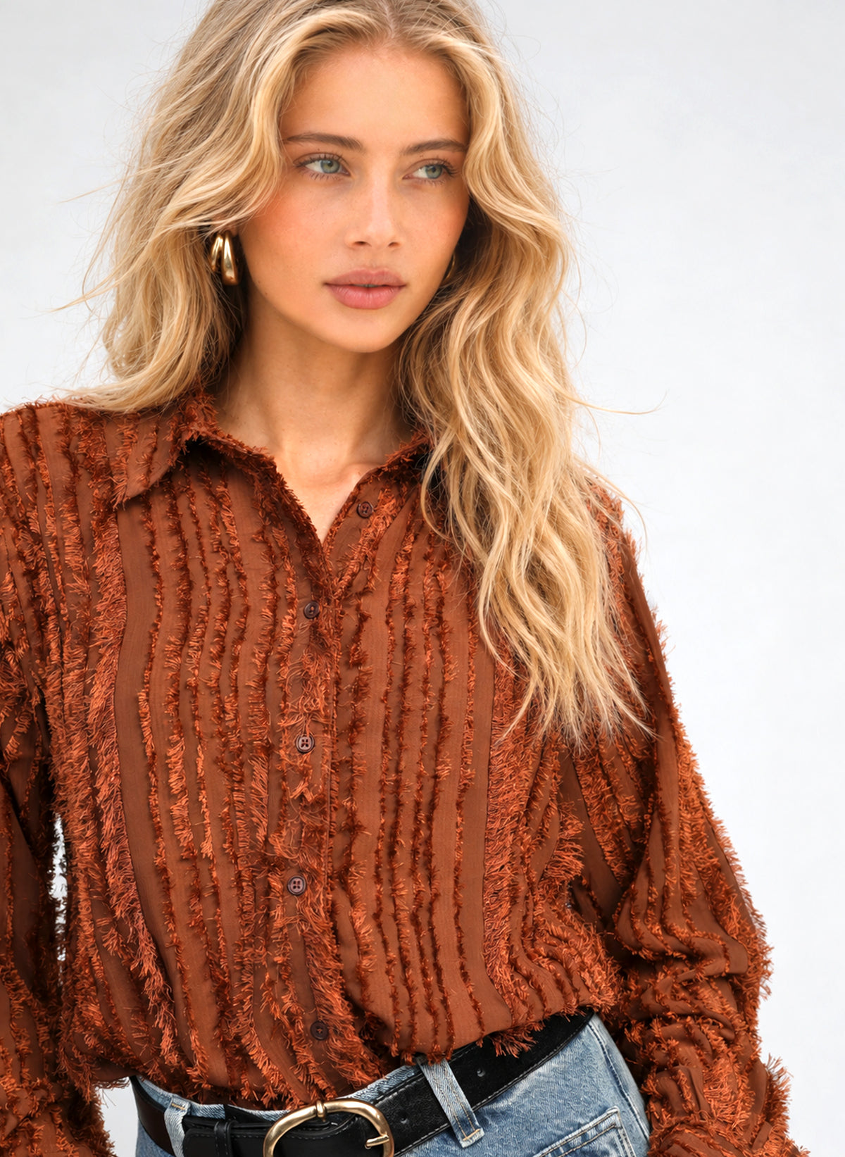 CHEMISE SOPHENA chocolat